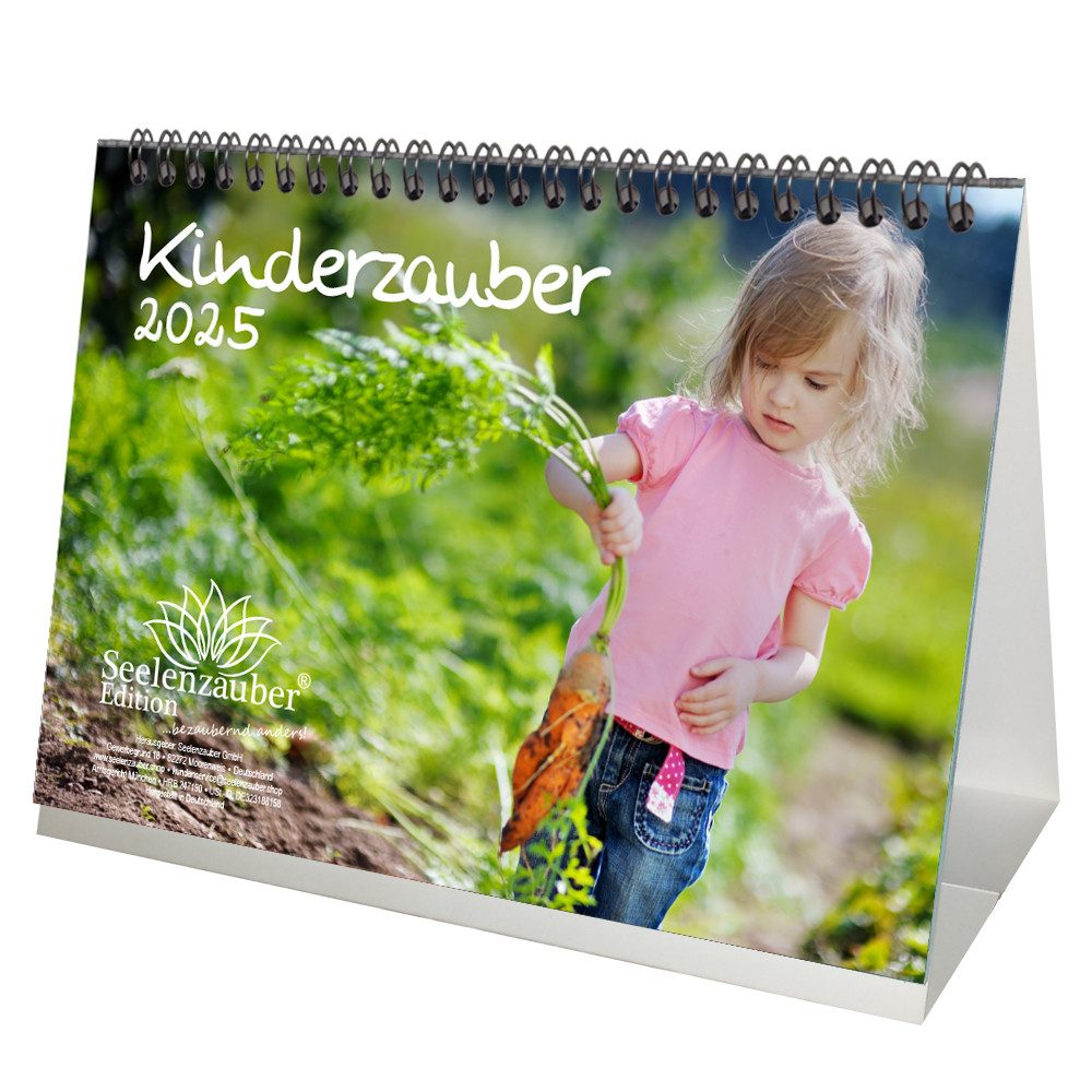 Seelenzauber Tischkalender Kindernzauber DIN A5 Kalender für 2025 Kinder