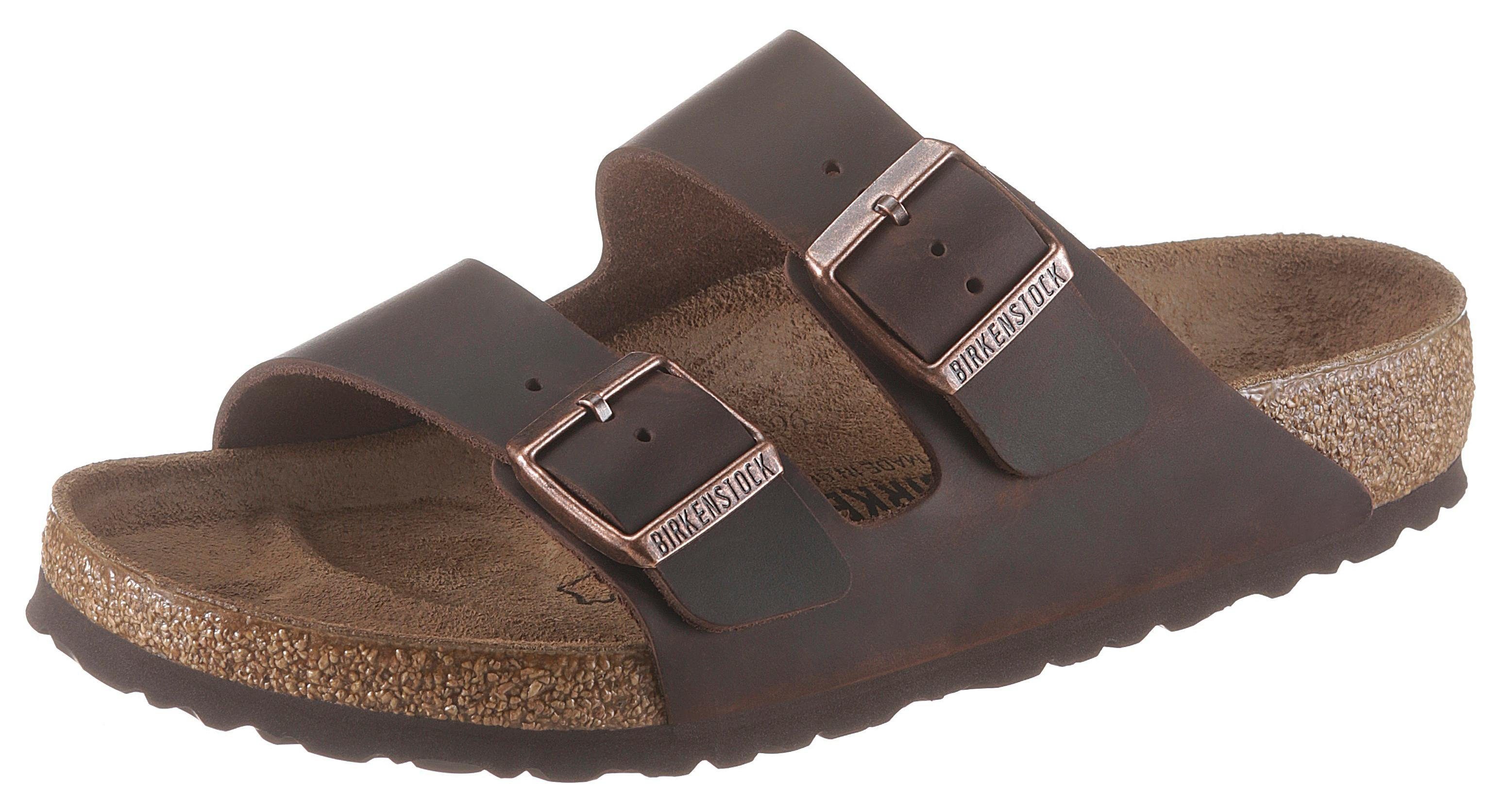 Birkenstock ARIZONA OILED Pantolette aus gefettetem günstig online kaufen