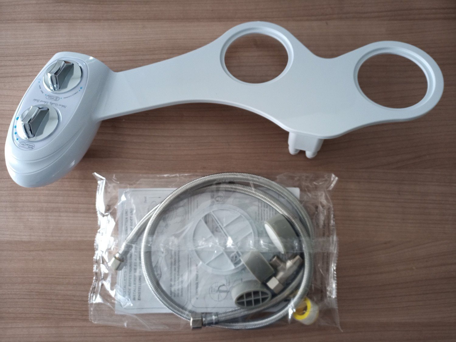 Bidetarmatur Deluxe WC-Dusche Aufsatz Bidet Taharet Toilette Taharat Intimdusche