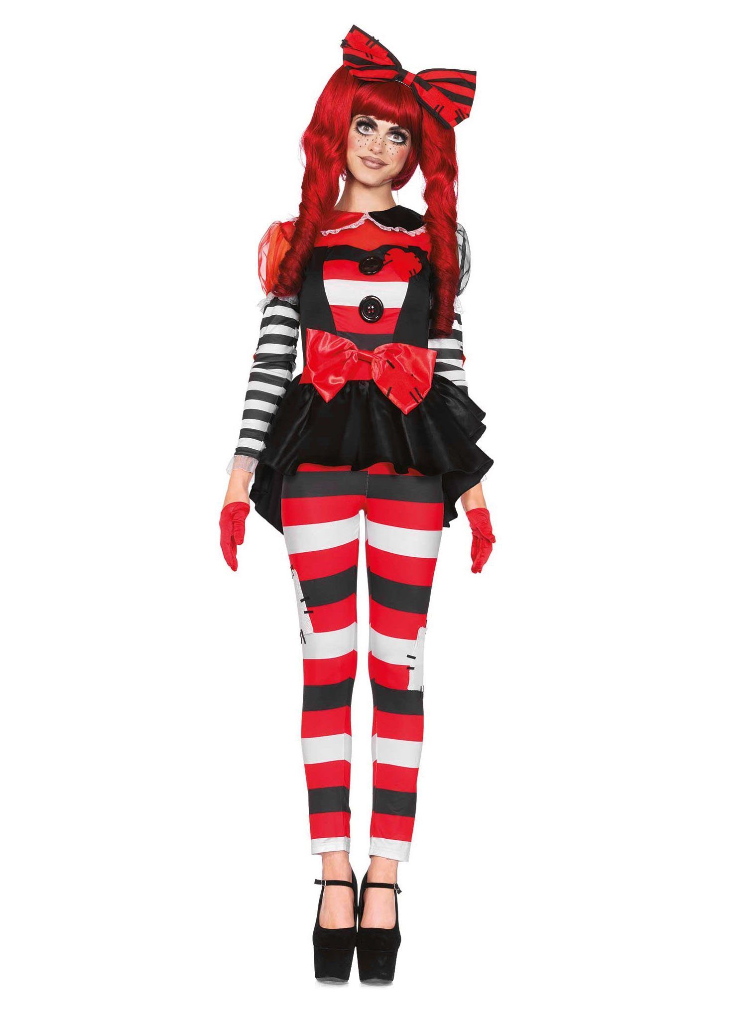 Leg Avenue Kostüm Flickenpuppe, Niedliches Puppenkostüm für Damen