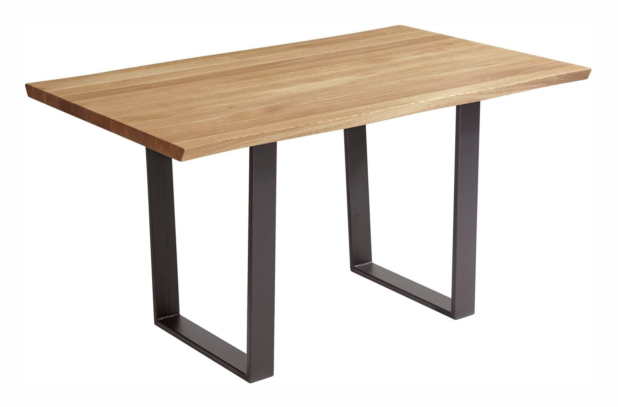 58 aufm Kessel Esstisch Massiv Daphene 140 x 90 x 75 Esstisch Holz massiv Wildeiche (Einzeltisch)