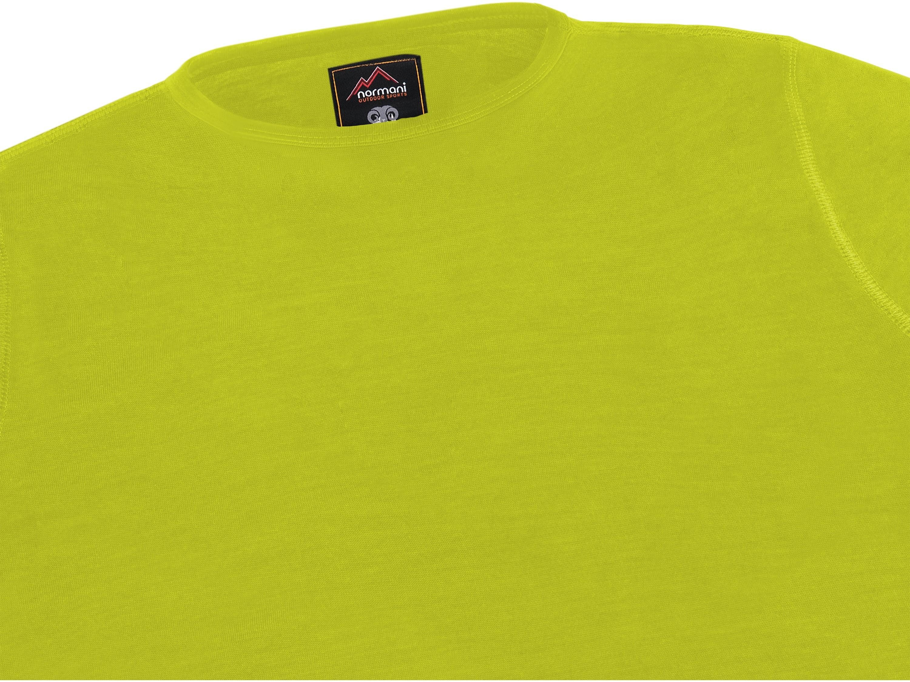 normani Langarmshirt Damen Merino Langarm-Shirt Mandurah Ski-Unterwäsche Rundhals Merino Pullover Unterhemd - 100 % Merinowolle