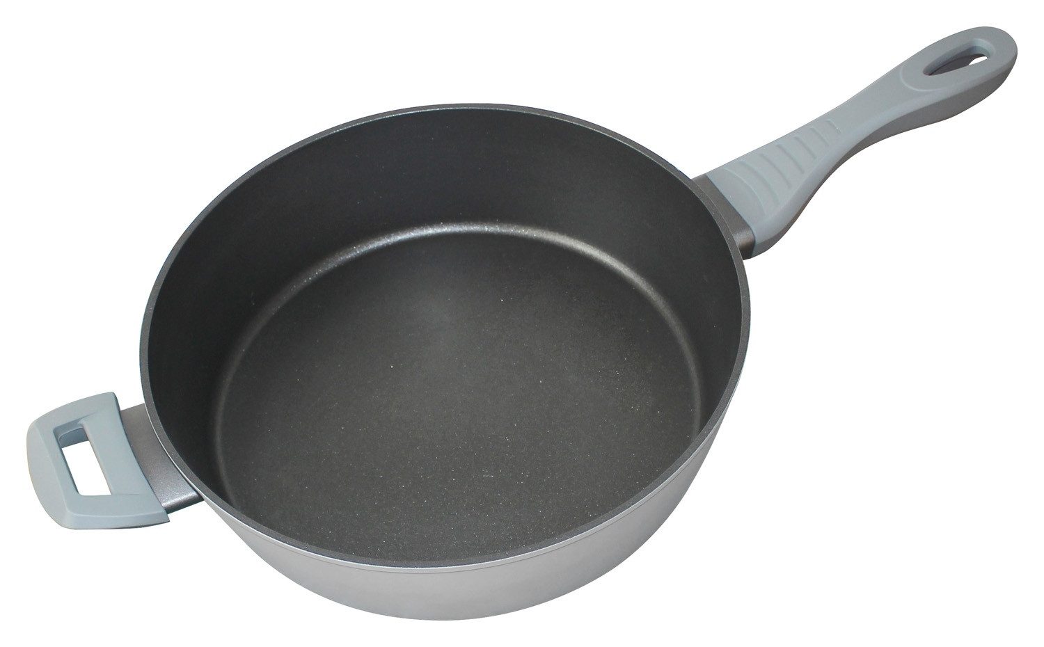 Elo Bratpfanne ELODUR, Ø 24 cm, alle Herdarten geeignet, Aluminium, Softtouch-Stiel