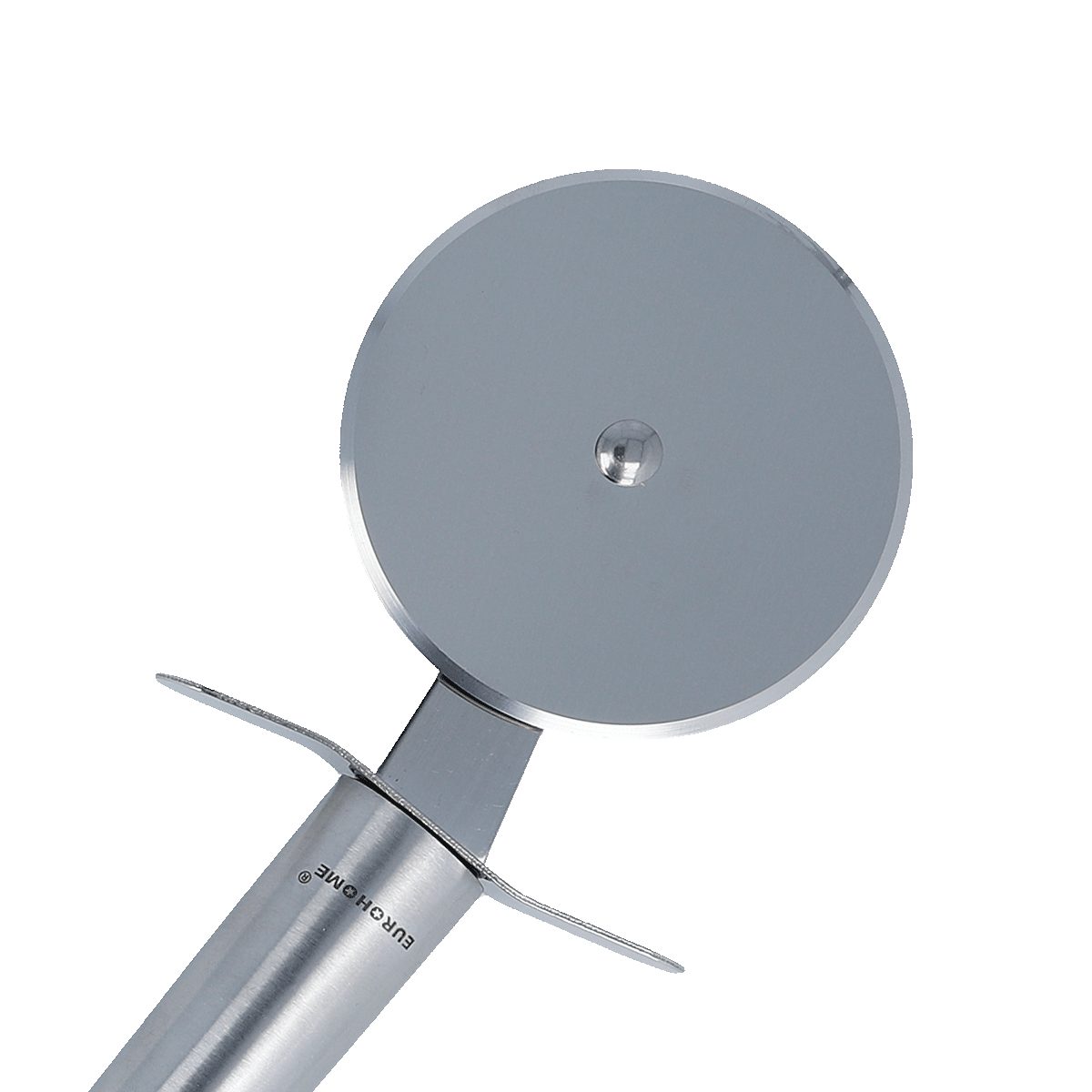 EUROHOME Pizzamesser Pizzamesser Olivia aus rostfreiem Edelstahl - spülmaschinengeeignet (1 Stück), Pizza Schneider mit ergonomichem Edelstahlgriff