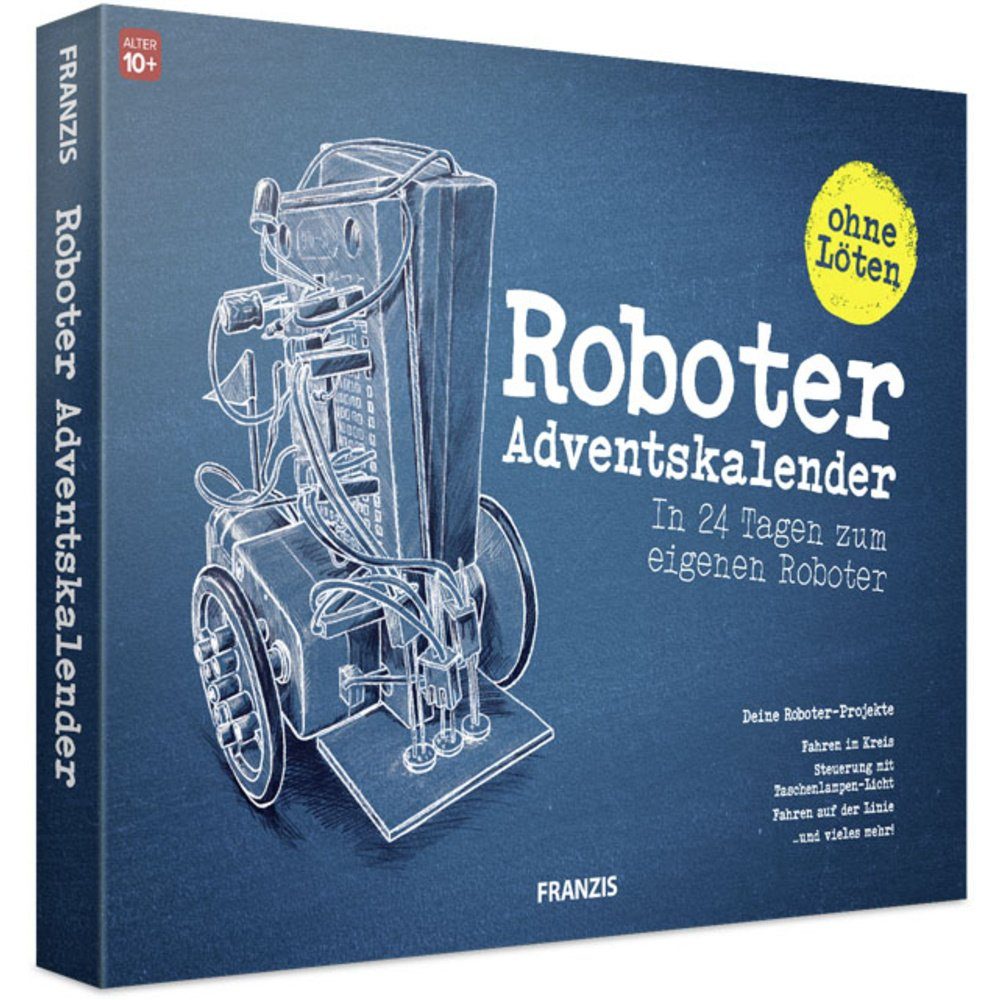 Franzis Verlag Adventskalender Franzis Verlag Roboter