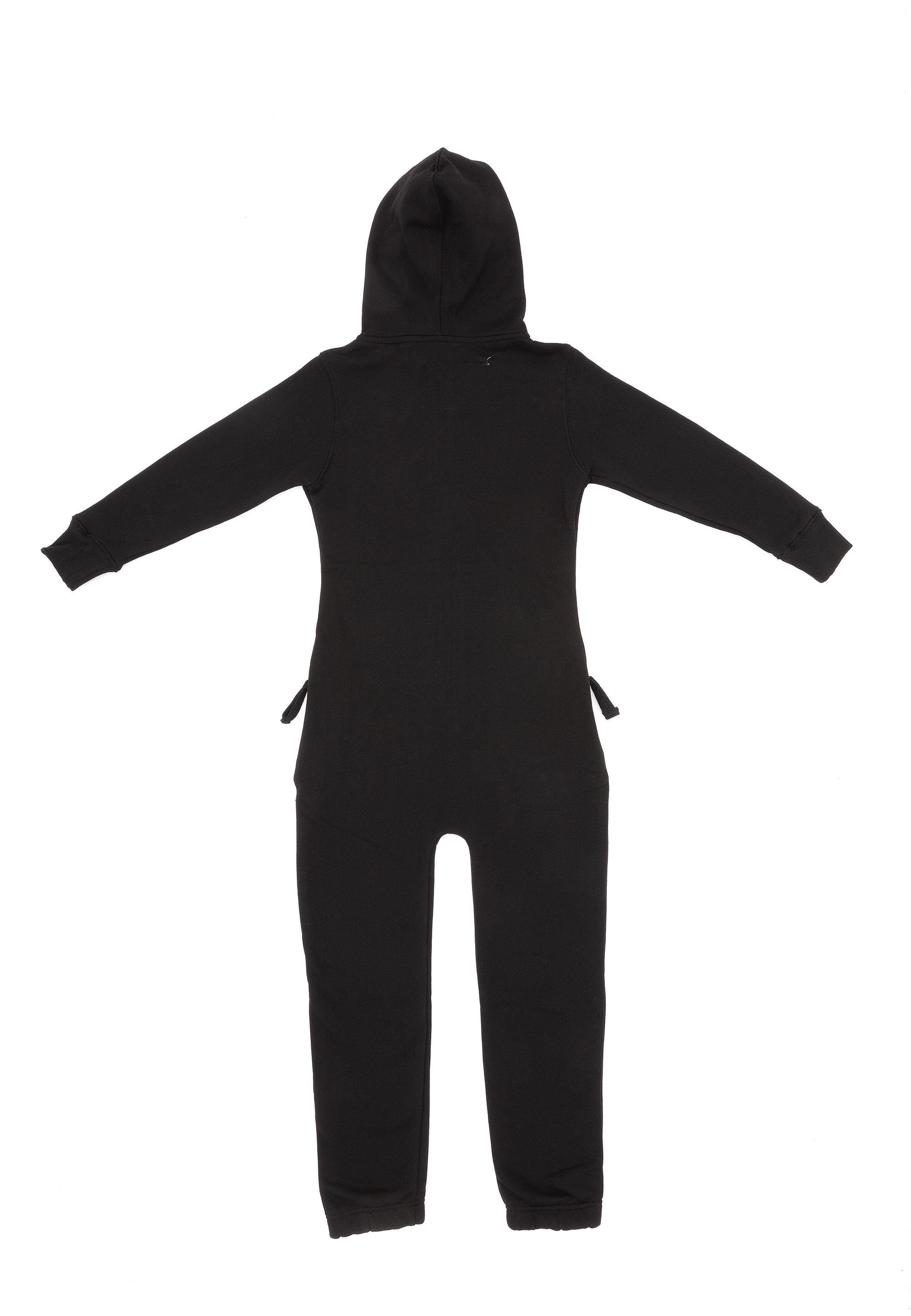 Moniz Jumpsuit schwarz kuscheligem Komfort mit