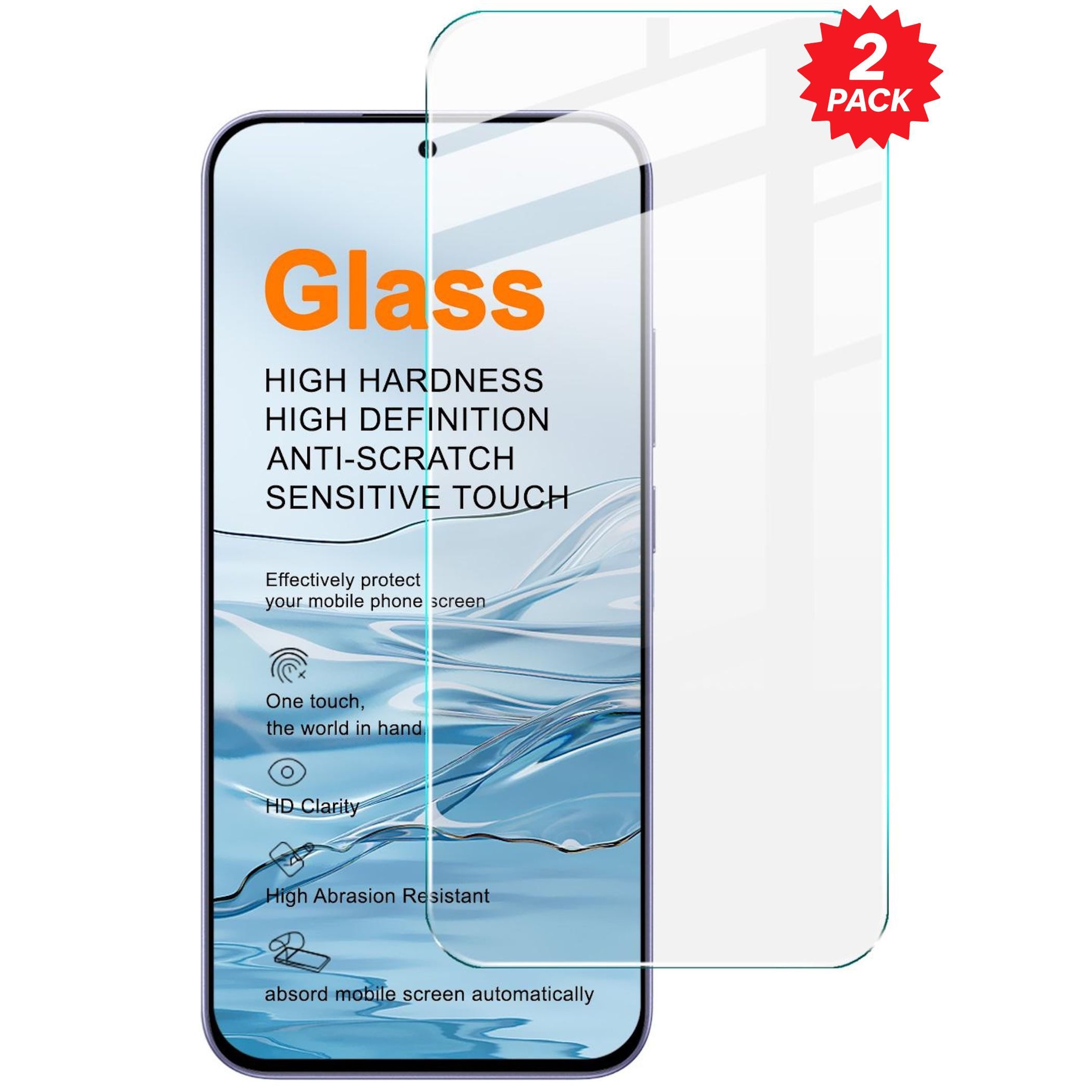 Wigento Displayschutzglas 2x für Xiaomi Redmi 17 5G / 4G Bildschirmschutz 9H HD Hartglas für Xiaomi Redmi 17 5G / 4G, Spar Set 0,26mm 9H 2.5D Hart Glas Folie, hoher Schutz