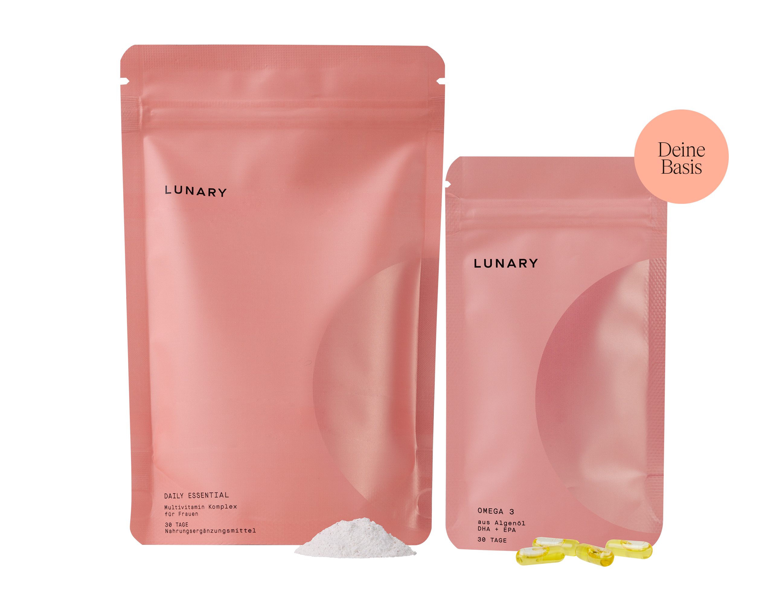 LUNARY Daily Essential Vitamine - Mineralstoffe & Probiotika für Frauen, Kapsel