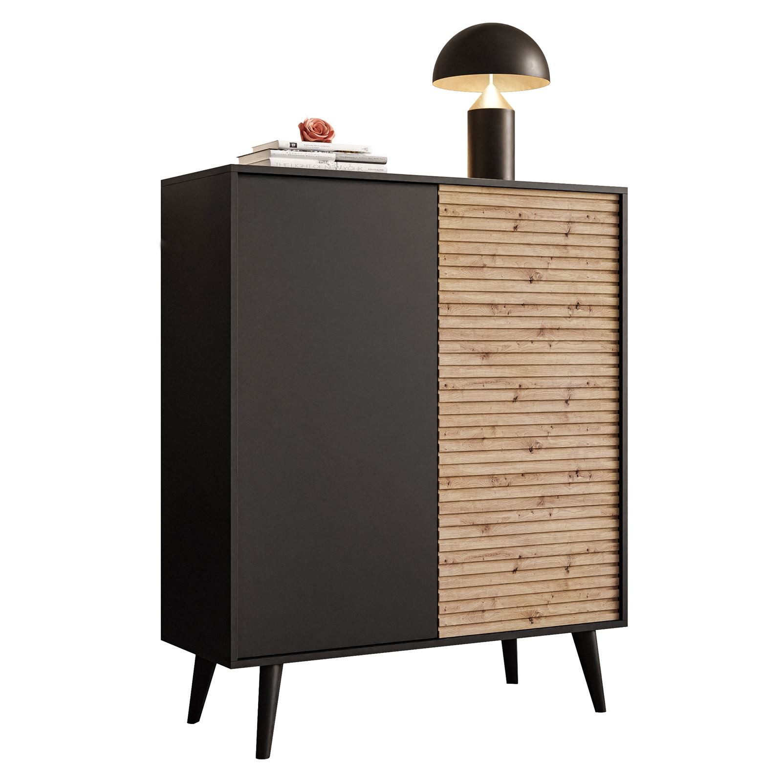 Lookway Hochschrank CONE KD104 Zweitüriger Anrichte Breite: 104 cm