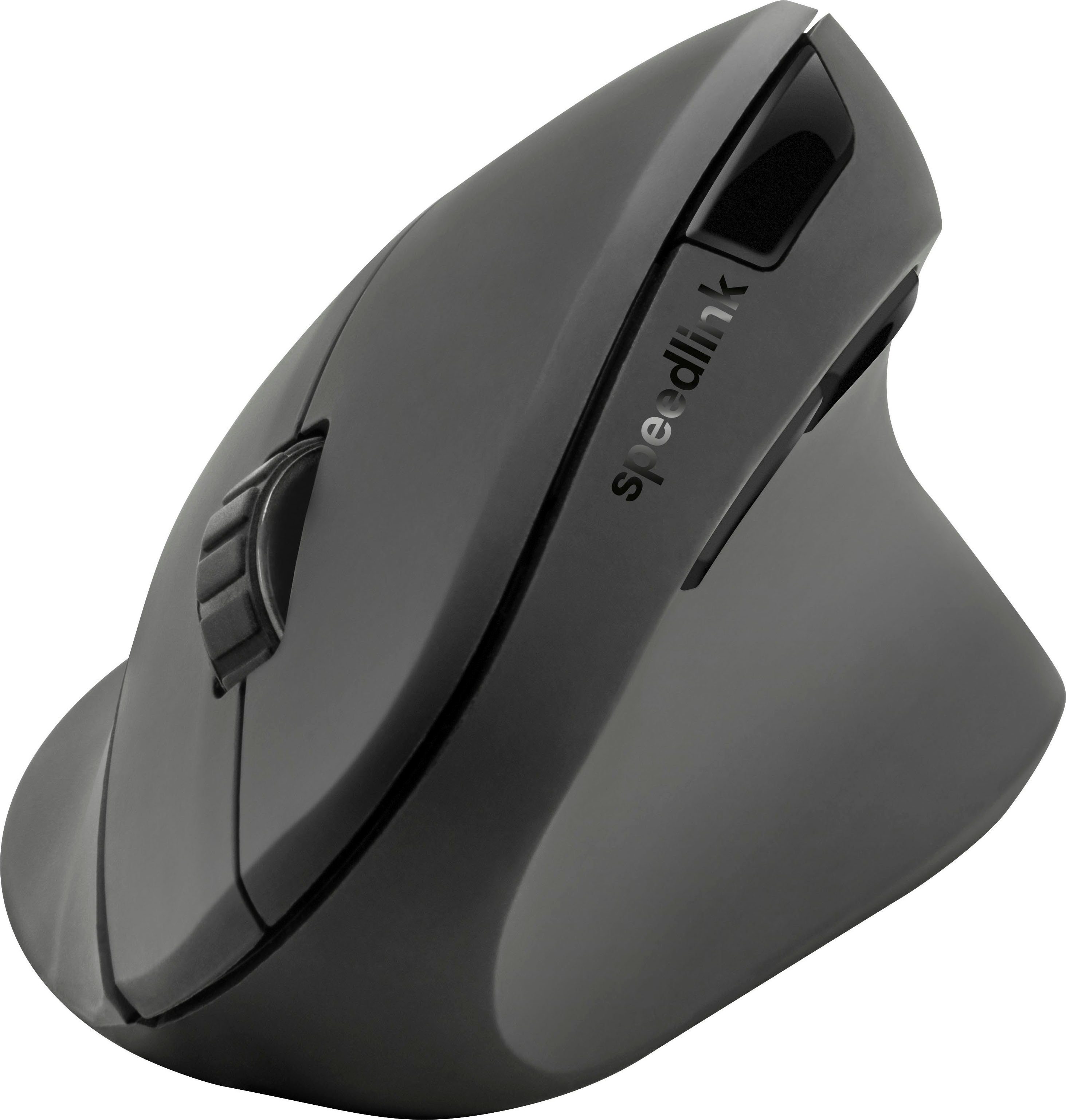 Speedlink PIAVO Ergonomic Vertical Mouse - Wireless ergonomische Maus  (Kabellose Verbindung), Einstellbare Sensorauflösung mit