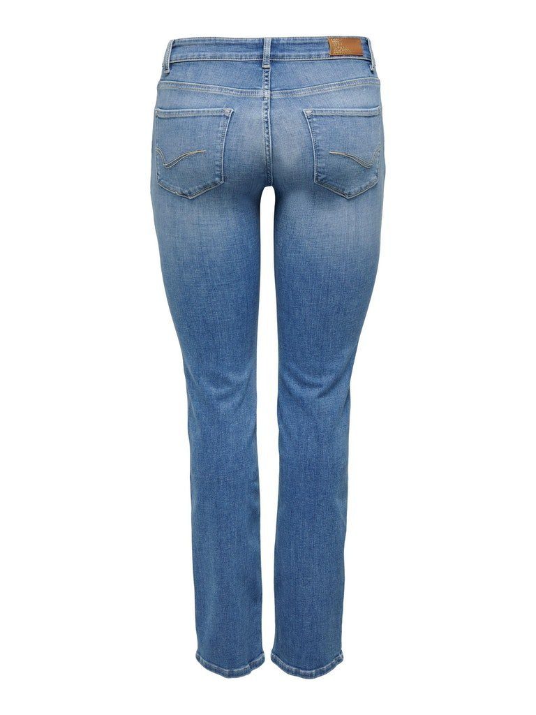 Only  Straight Leg Jeans ONLALICIA REG STRT DNM DOT568 günstig online kaufen