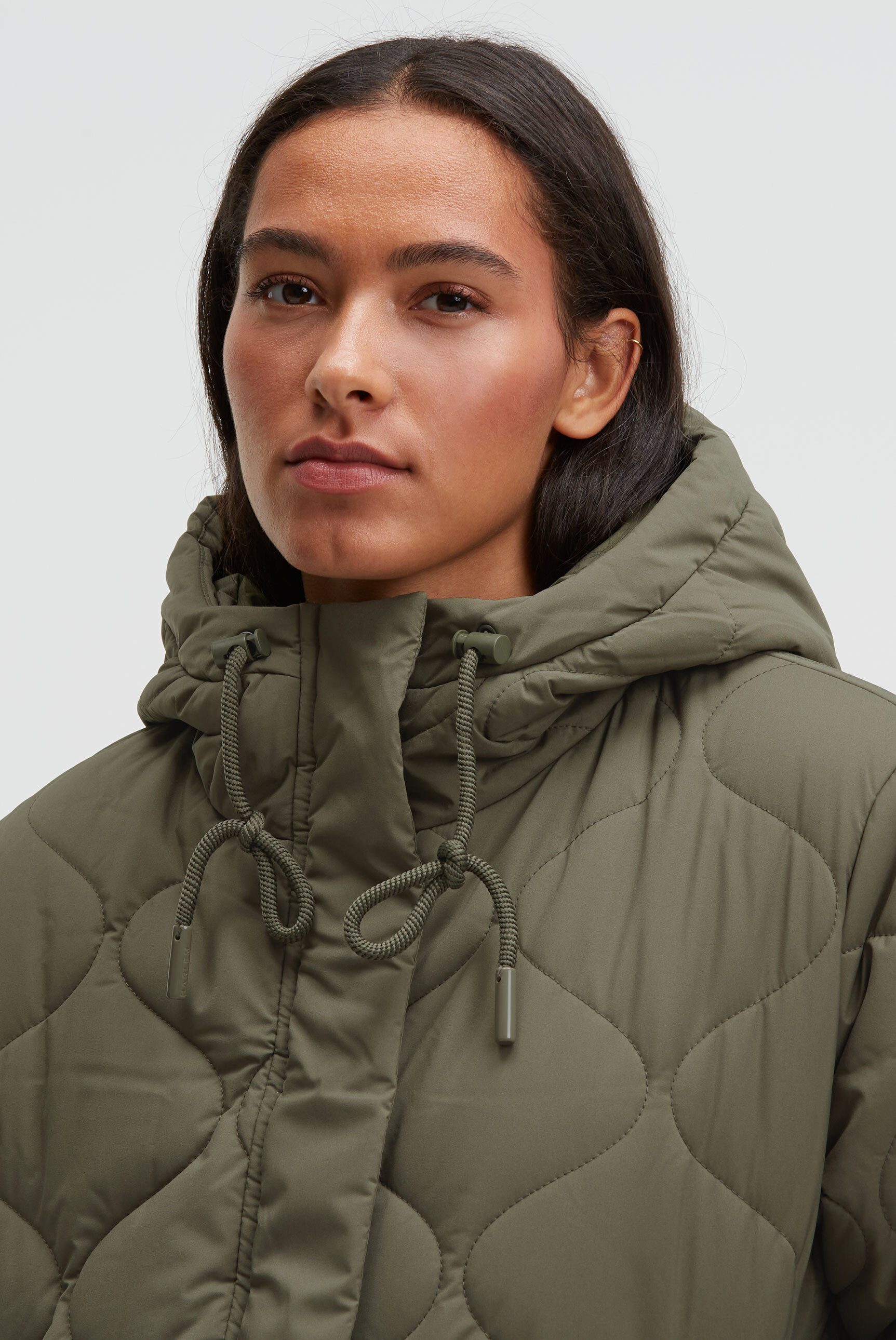 Harlem Soul Steppjacke mit seitlichen Reißverschlüssen am Saum – Bild 4 von 5