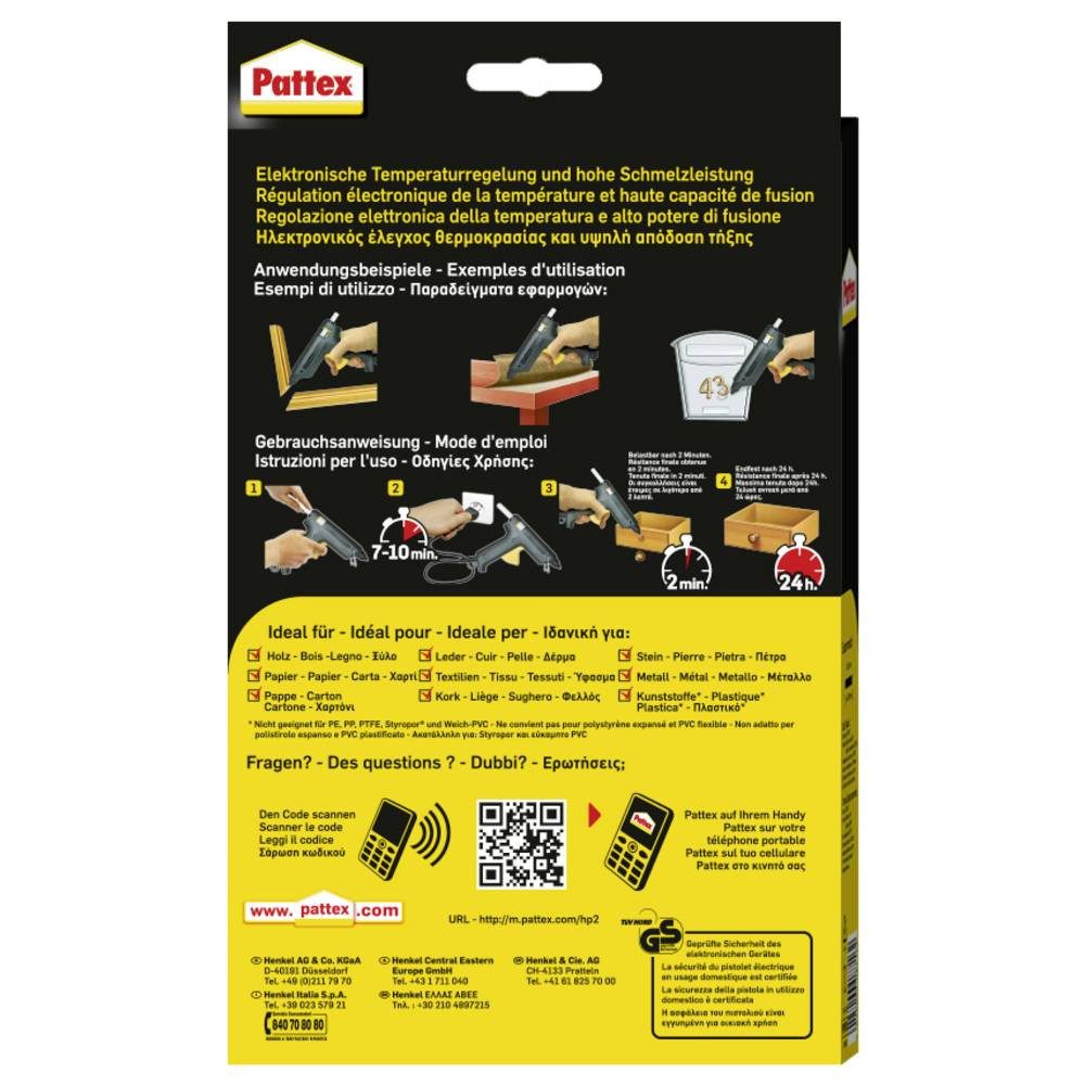 Pattex Heißklebepistole Heißklebepistole Pistole Supermatic PXP06