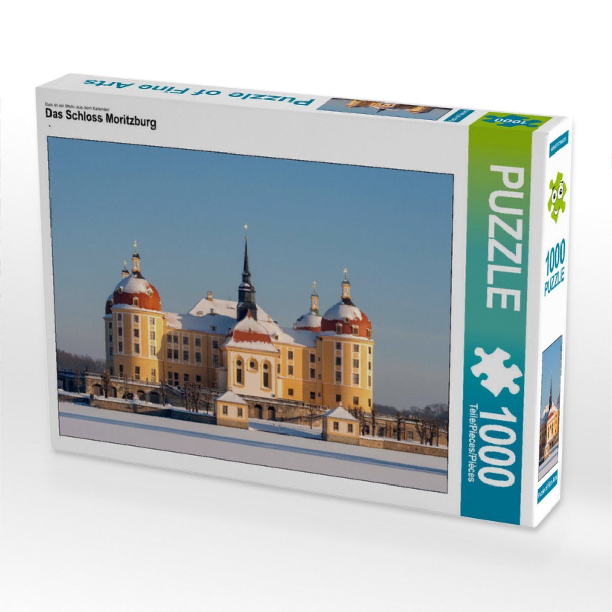 Schloss CALVENDO 64 von Das 1000 Puzzle Puzzle x cm CALVENDO Foto-Puzzle Teile 48 Moritzburg 1000 wkbilder, Puzzleteile Lege-Größe Bild