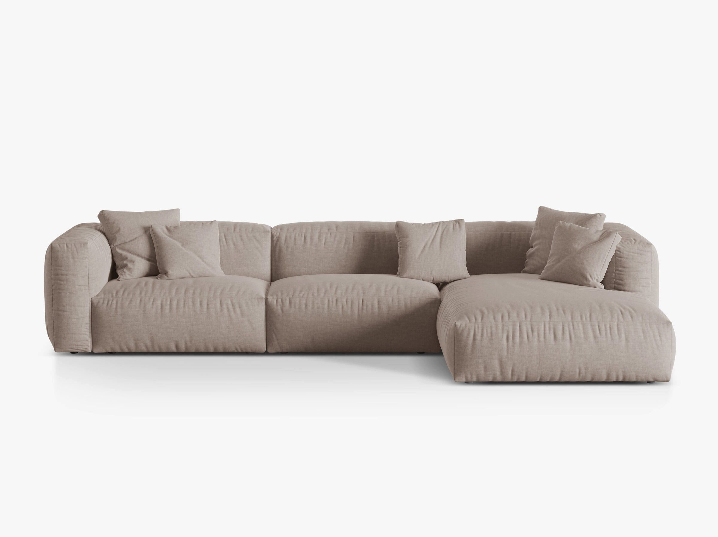 Micadoni Ecksofa Martina, 3-Sitzer günstig online kaufen