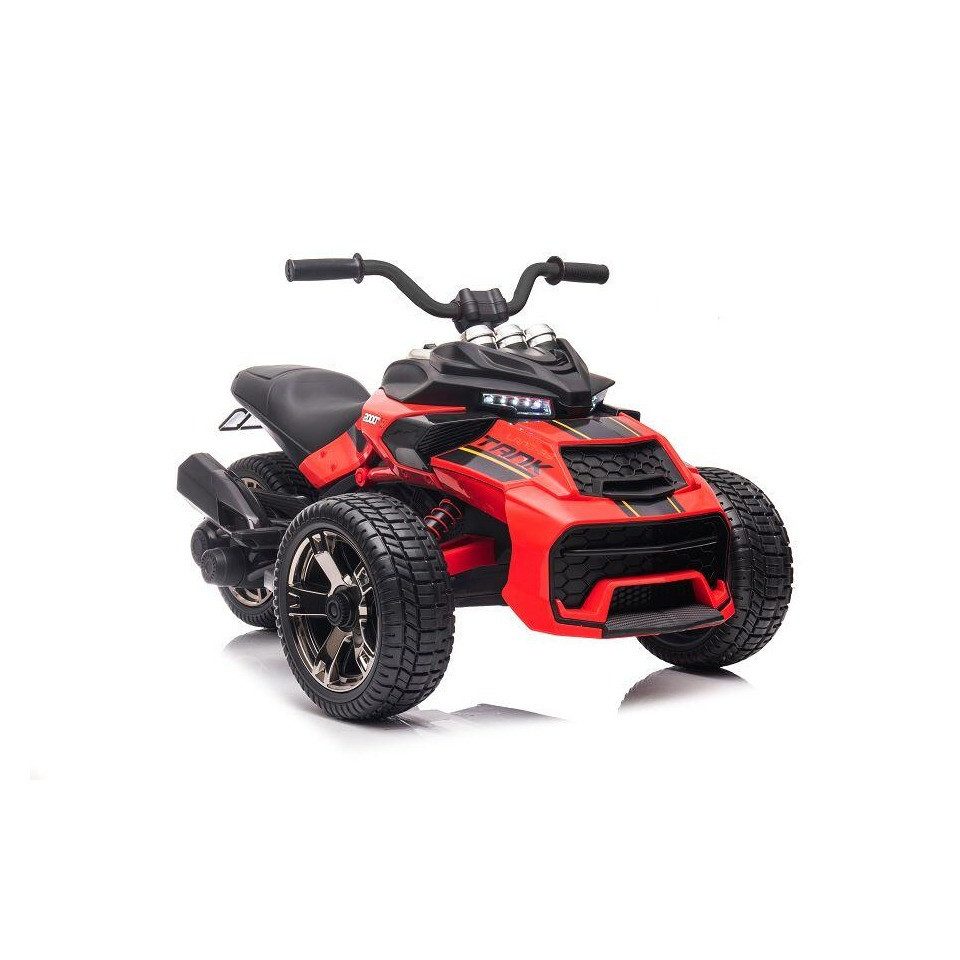 ES-Toys Elektro-Kinderdreirad Elektro Kindermotorrad – Dreirad- 12V7A – 2 Motoren – MP3 +