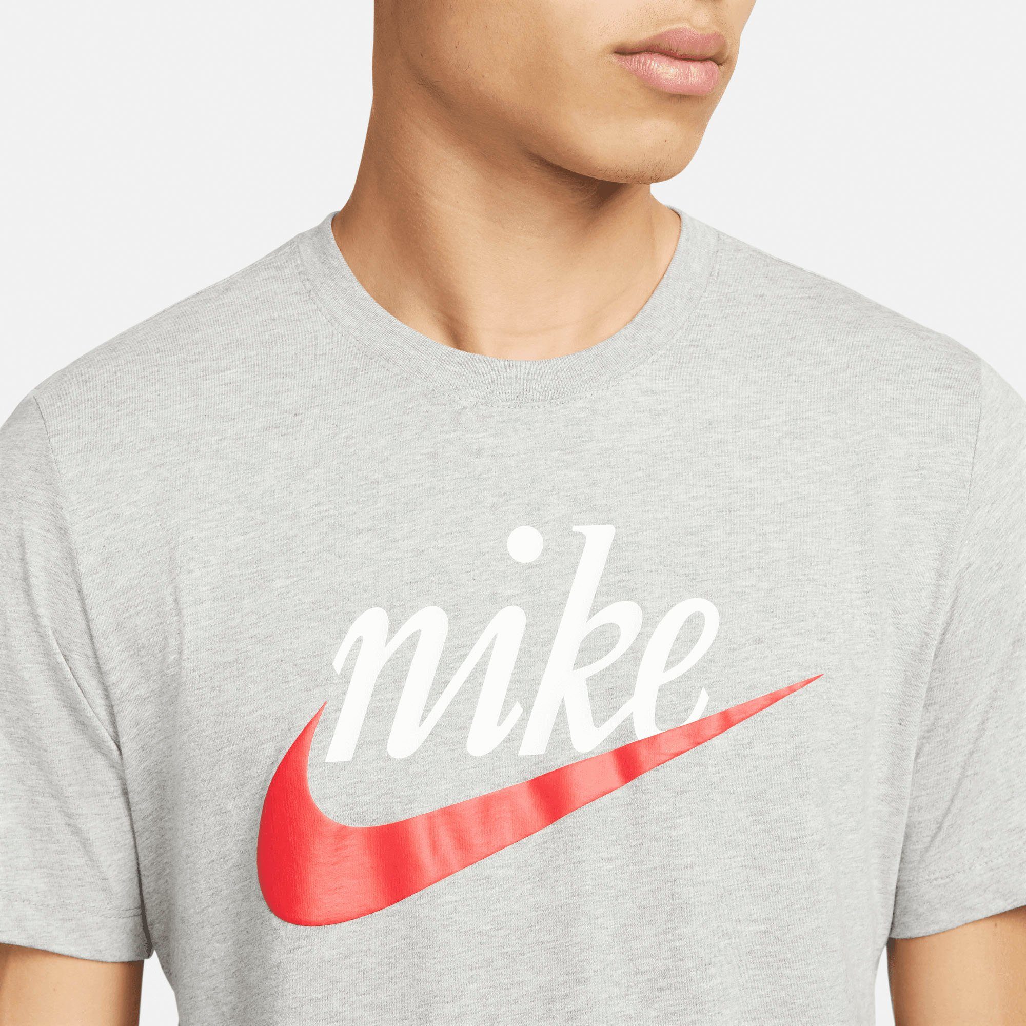 Nike Sportswear GREY HEATHER Men's T-Shirt T-Shirt DK