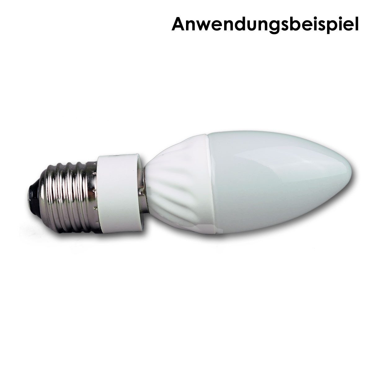 world-trading-net Lampenfassung Lampenfassung Adapter E27 auf E14 Fassung – Bild 5 von 5