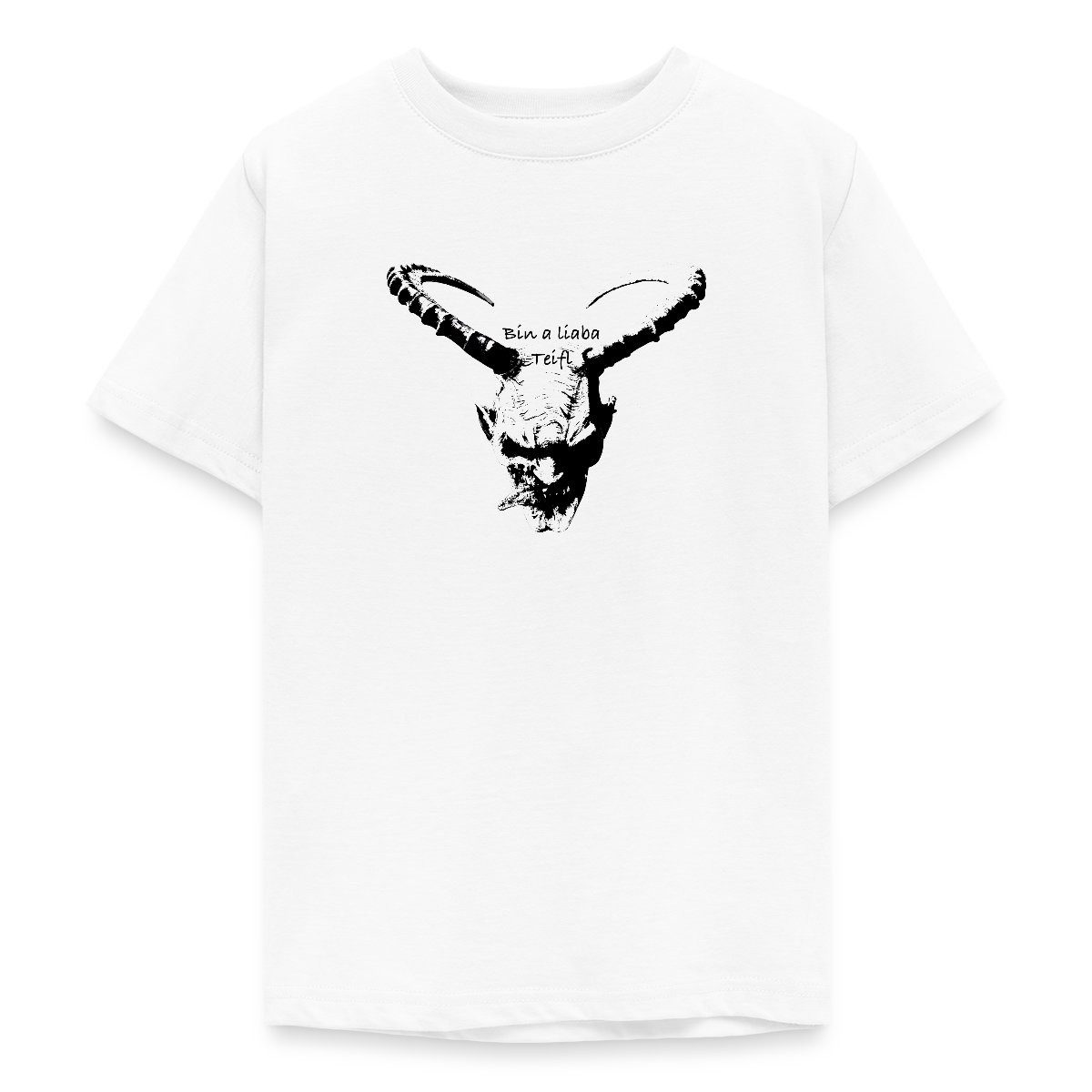 T-Shirt Krampus Bin A Liaba Teifl Teenager T-Shirt