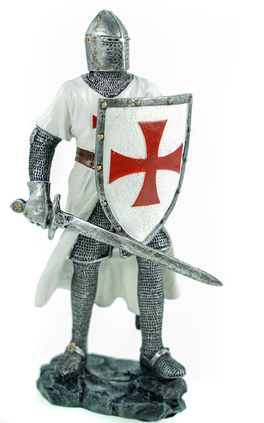 Vogler Dekofigur Deutscher Kreuzritter mit Schild günstig online kaufen