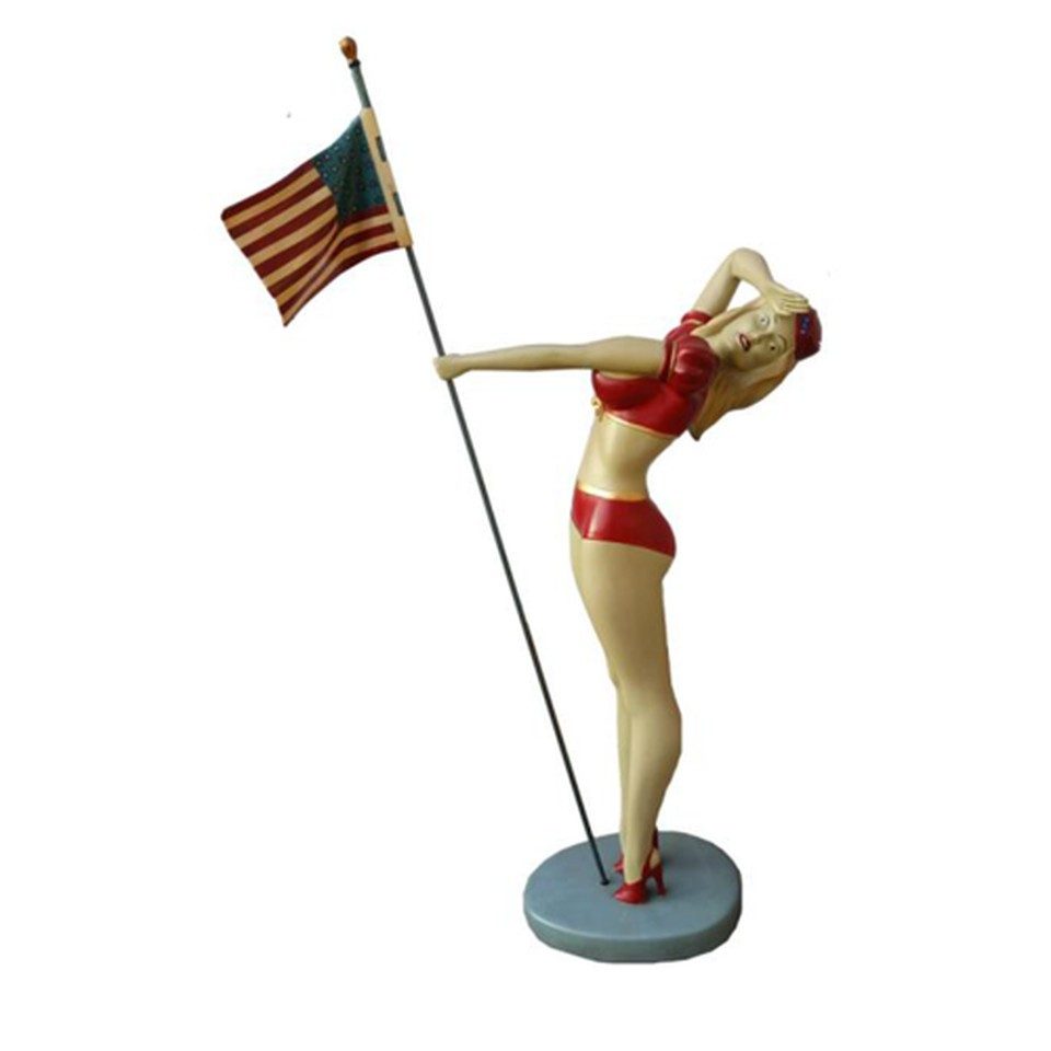 Xlmoebel Dekofigur US Figur Statue, Made in Europa