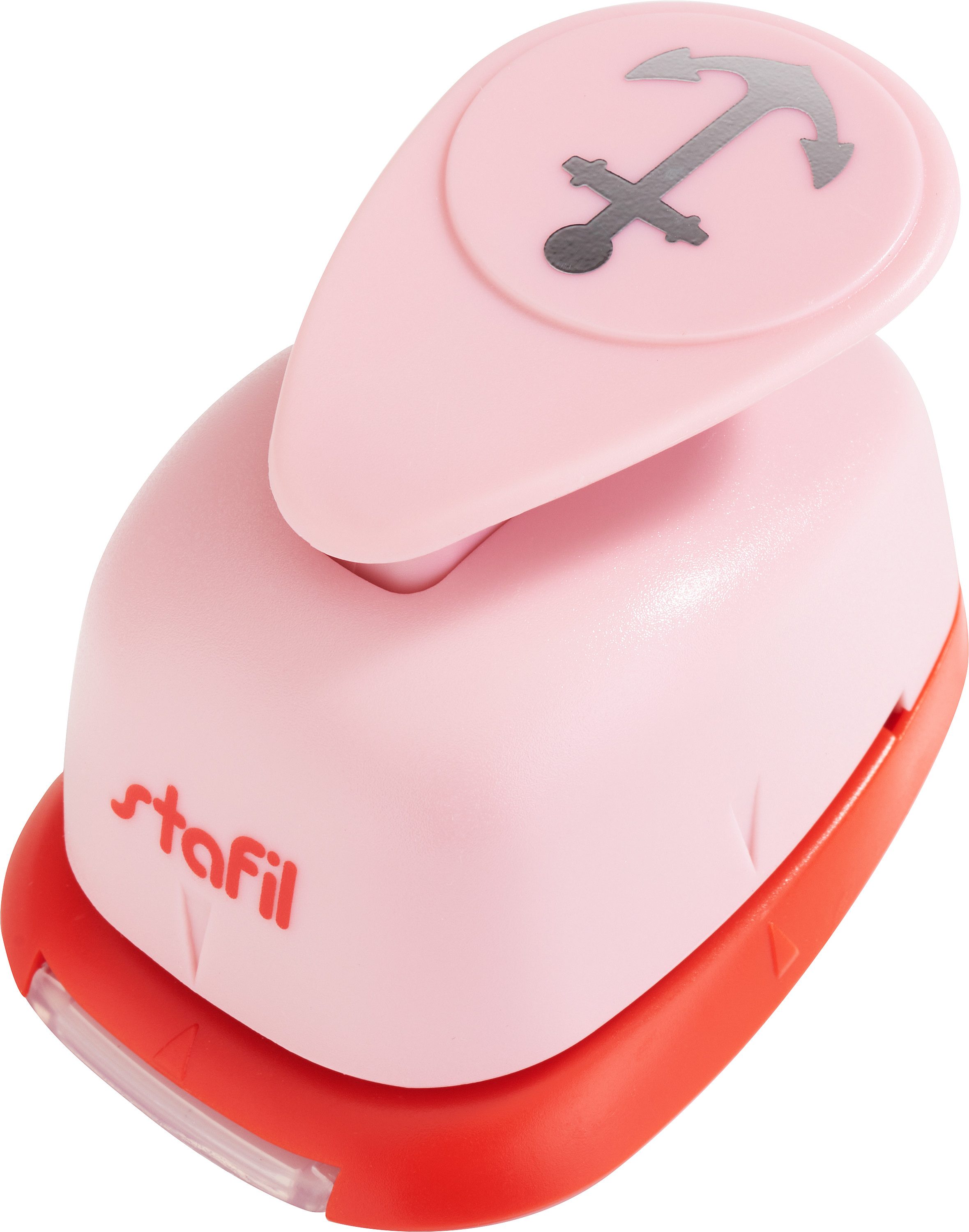 stafil Lochstanzer Motivlocher Anker, Pink
