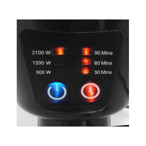 Sonnenkönig Terrassenstrahler Wärmepilz Elektro Schwarz, 2100 günstig online kaufen