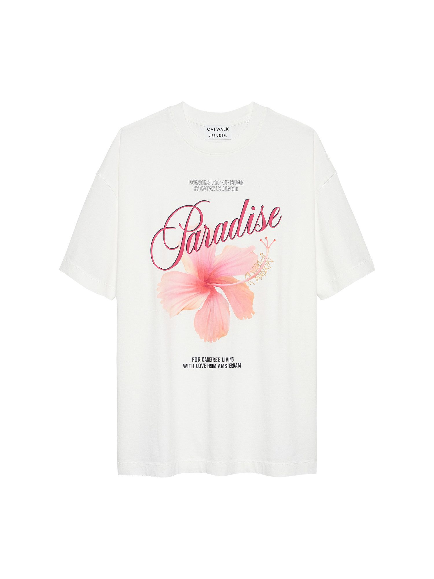 Catwalk Junkie Kurzarmshirt Oversized graphic Tshirt - Kurzarmshirt Damen - Printshirt oversized