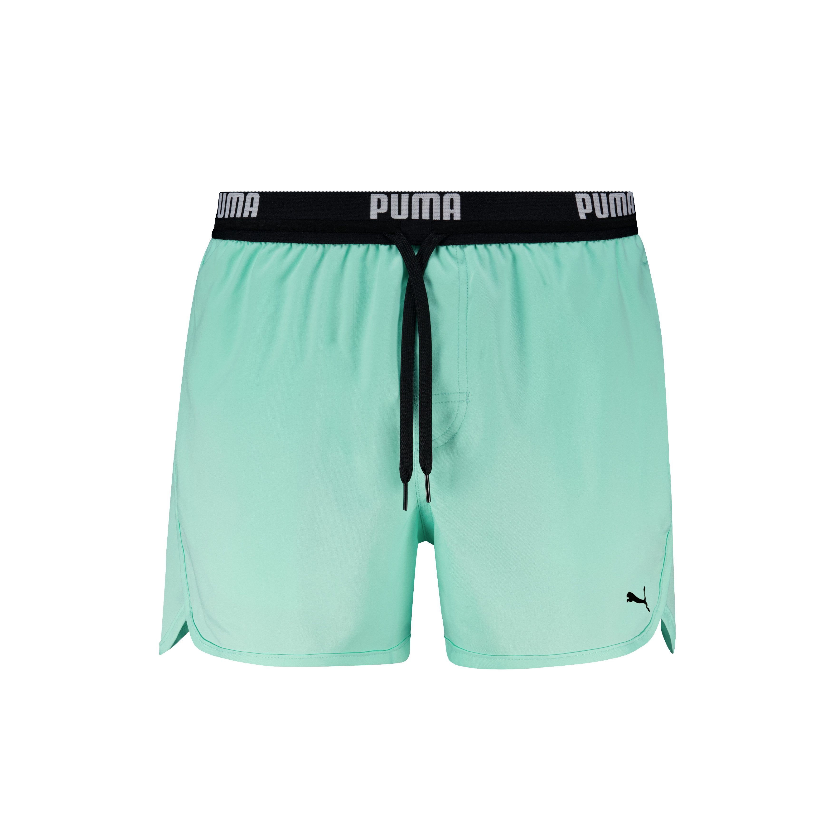 PUMA Badeshorts PUMA SWIM MEN TRACK SHORT SHORTS mit Gummizug und Bindekordel