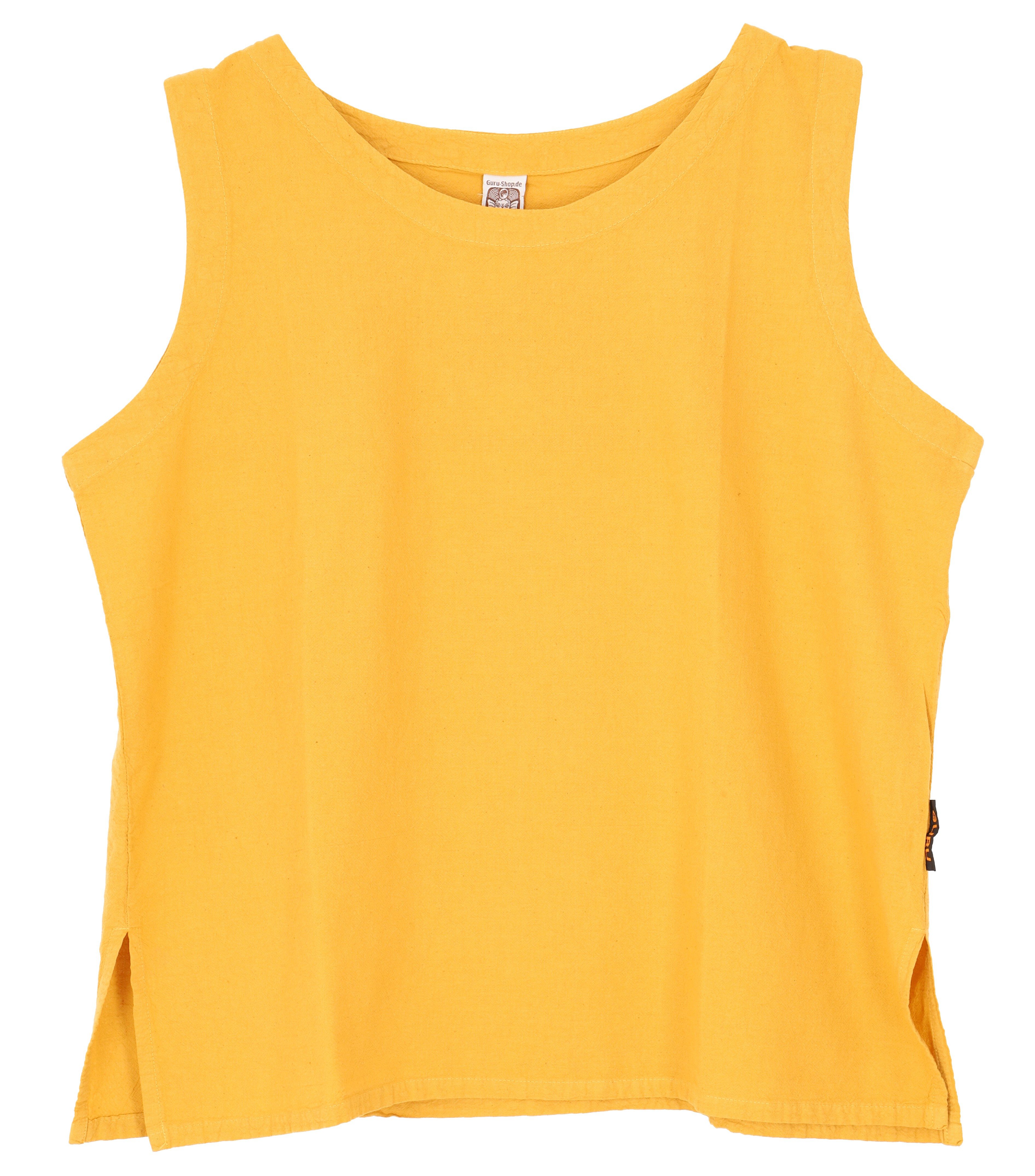 Guru-Shop T-Shirt Basic Boho Baumwoll Top, luftiges Sommertop -.. alternati günstig online kaufen