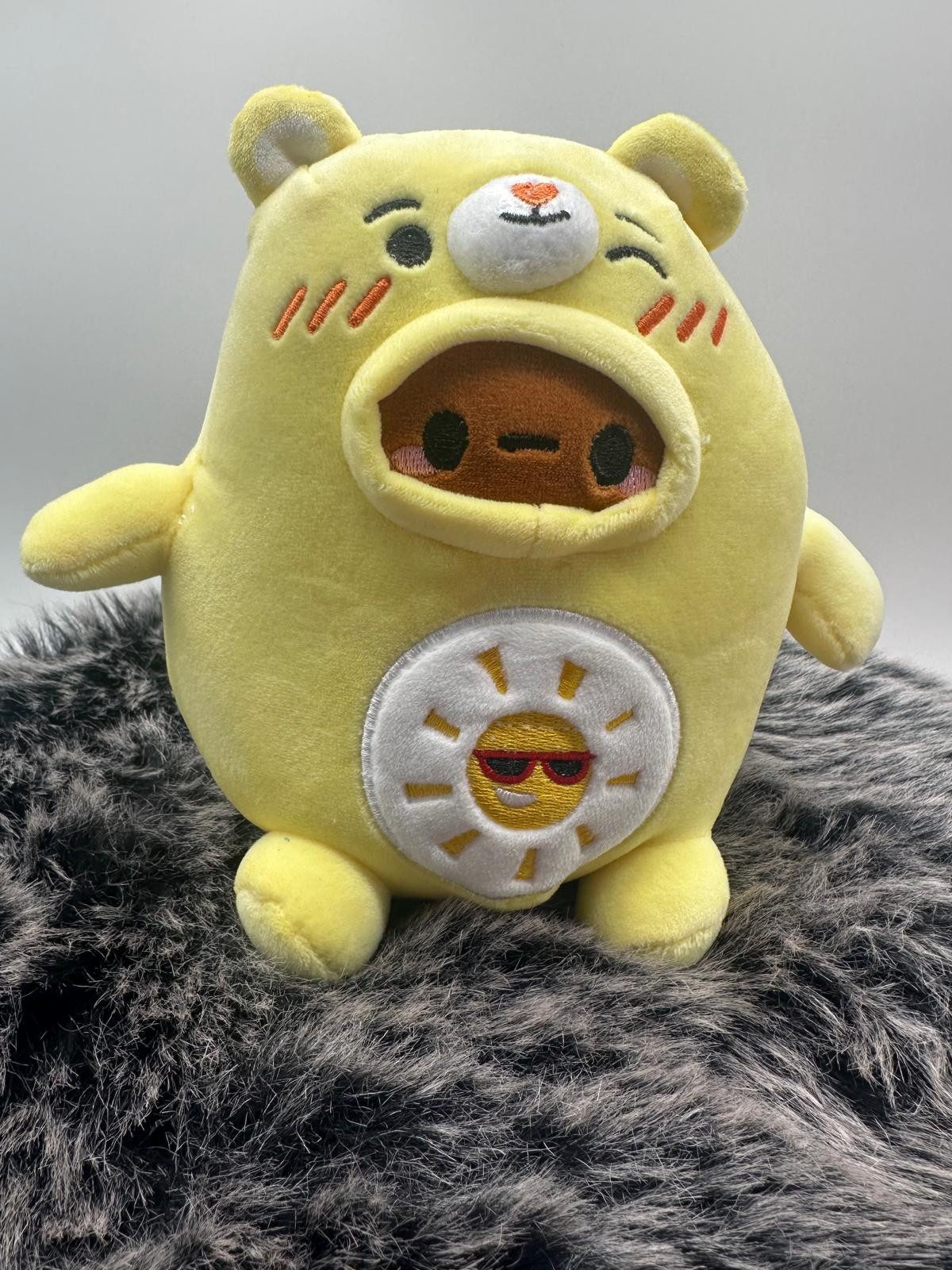 Kawaii Kuscheltier Kawaii Glücksbärchi Kuscheltier Plüsch 17 Plüsch Sonnenschein Bärchi (1-St), Glücksbärchi Plüschtier Kuscheltier Figur Plüschtier