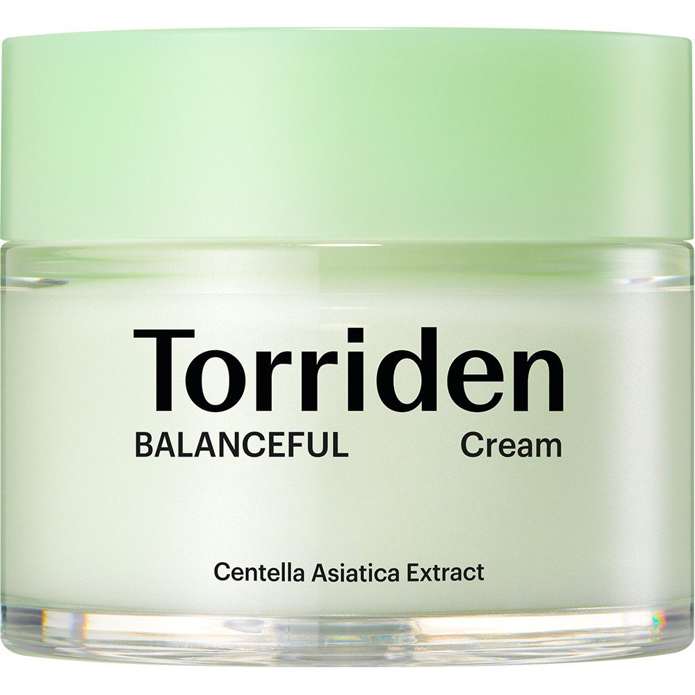 Torriden Feuchtigkeitscreme Torriden Balanceful Cica Cream, Beruhigende, feuchtigkeitsspendende Creme für empfindliche Haut
