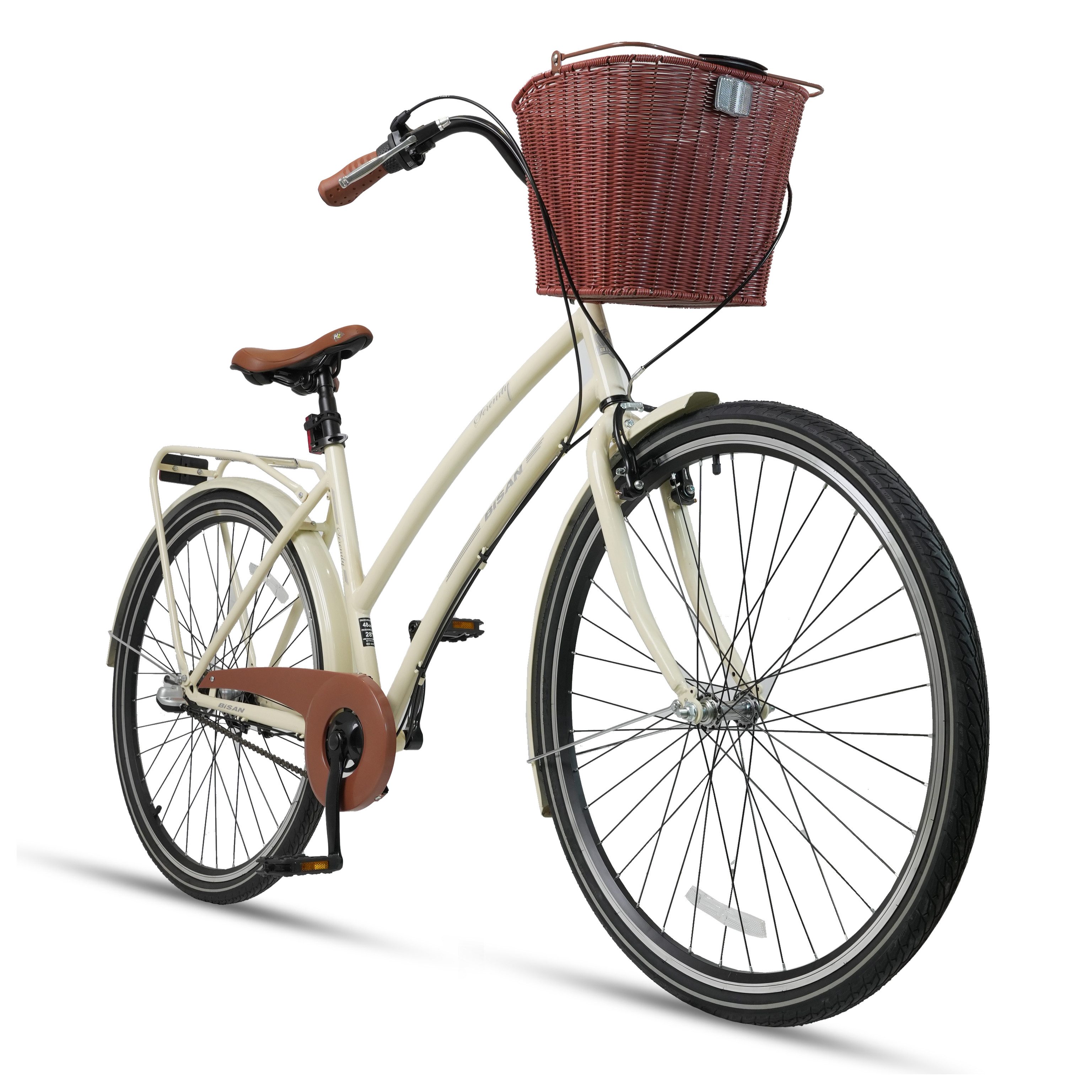 Cityrad SERENITY S 28 Zoll Design Damenfahrrad, ab 12 Jahren, Klick-Korb
