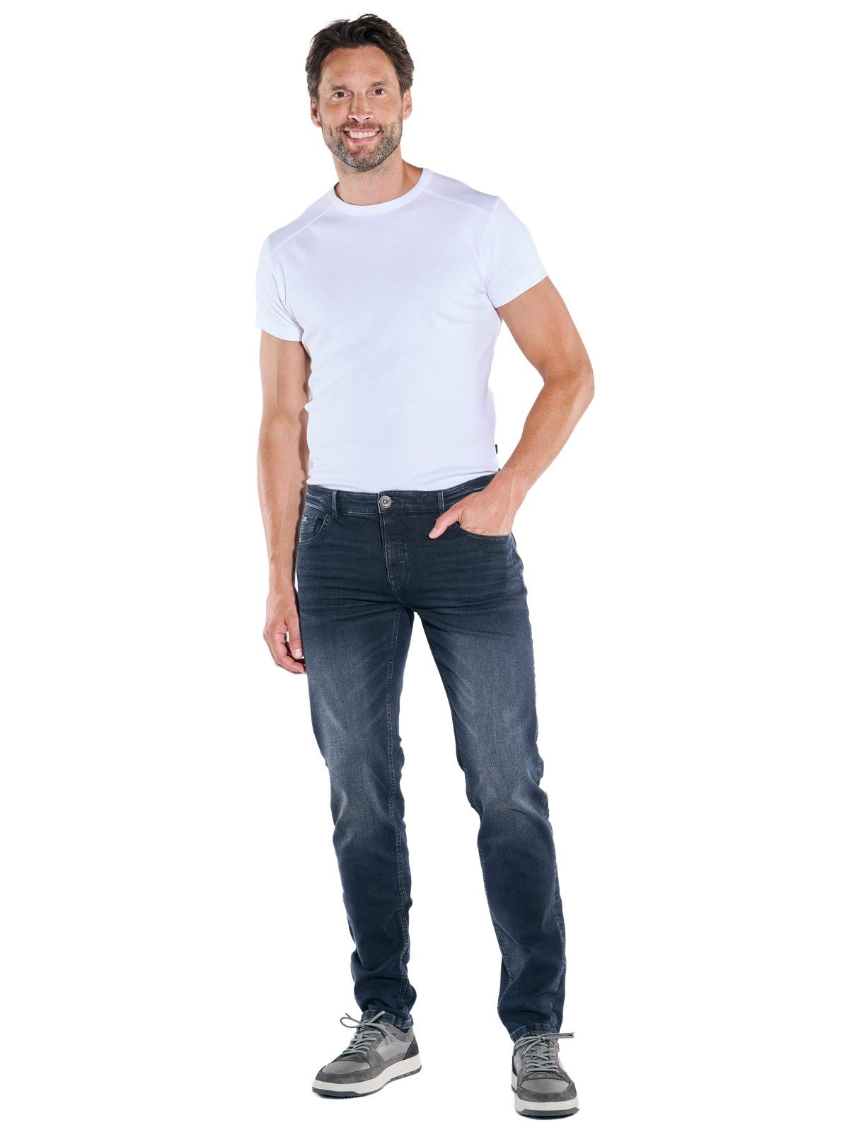 Engbers Stretch-Jeans Herren Jeans regular, Saphirblau