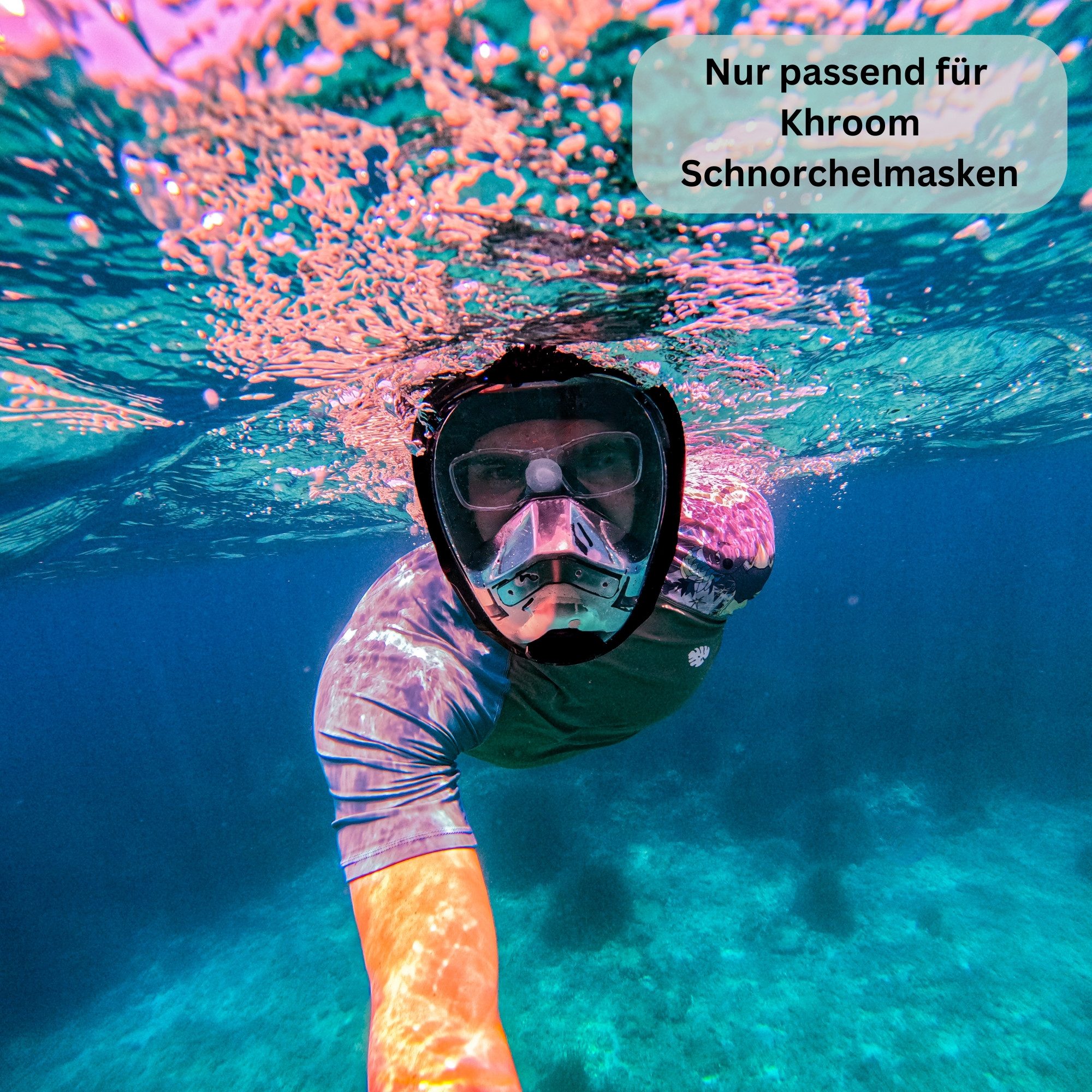 Khroom Schnorchel Schnorchelmasken Brillengläser Sehhilfe von -6.0 bis +6.0 Dioptrien