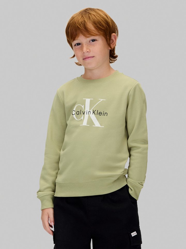 Calvin Klein Jeans Sweatshirt für Kinder bis 16 Jahre, Logo-Print