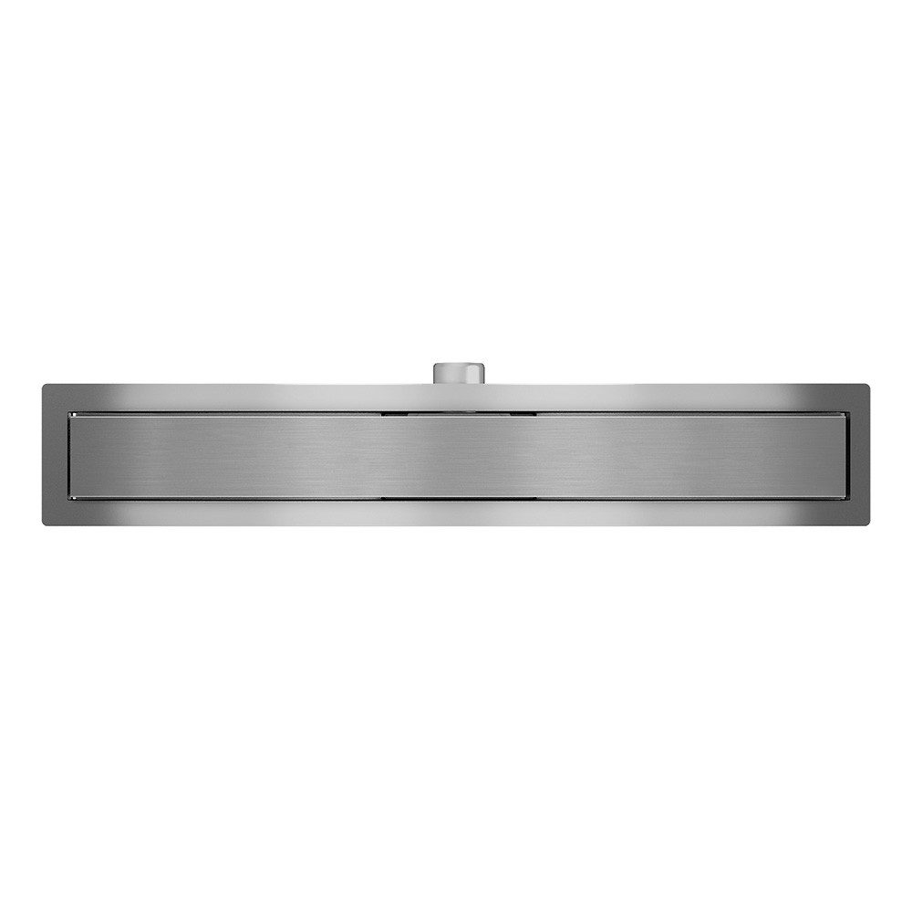 SONNI Duschrinne Edelstahl Duschrinne 90 cm komplettset befliesbar Bodenablauf Flach, Abflussrinne Siphon Ablaufrinne Bad