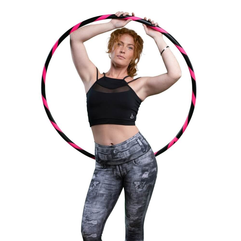 Hoopomania Hula-Hoop-Reifen Hula Hoop Reifen für Anfänger Ø90cm Pink