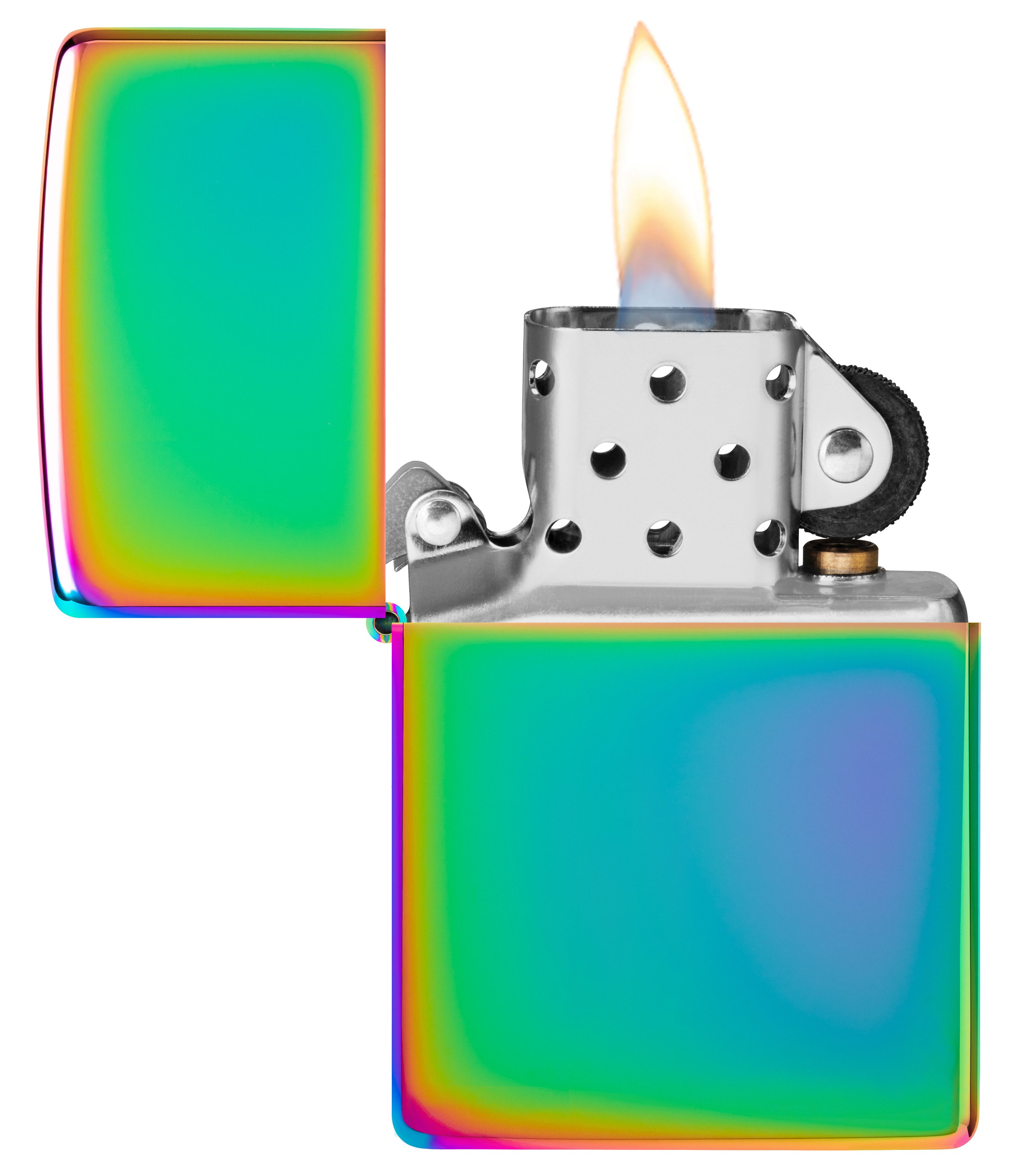 Zippo Feuerzeuge Zippo Sturmfeuerzeug - Base Model - Nachfüllbar Windfest Geschenkbox