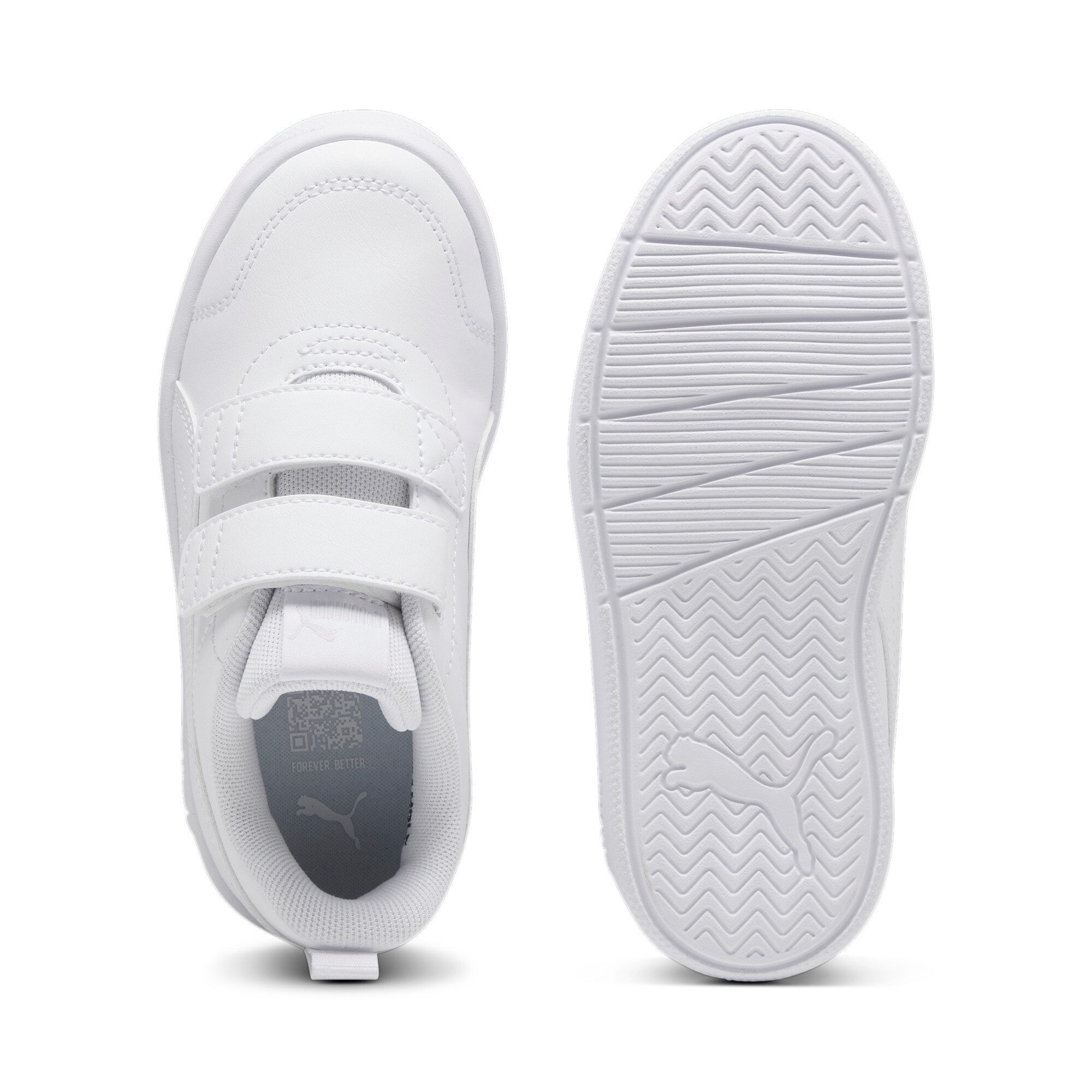 PUMA COURTFLEX V3 V PS Sneaker (für Kinder) für vielseitige Aktivitäten, mit Textil-Innenfutter. Reduzierter Preis € 28,99. Unverbindliche Preisempfehlung € 32,95