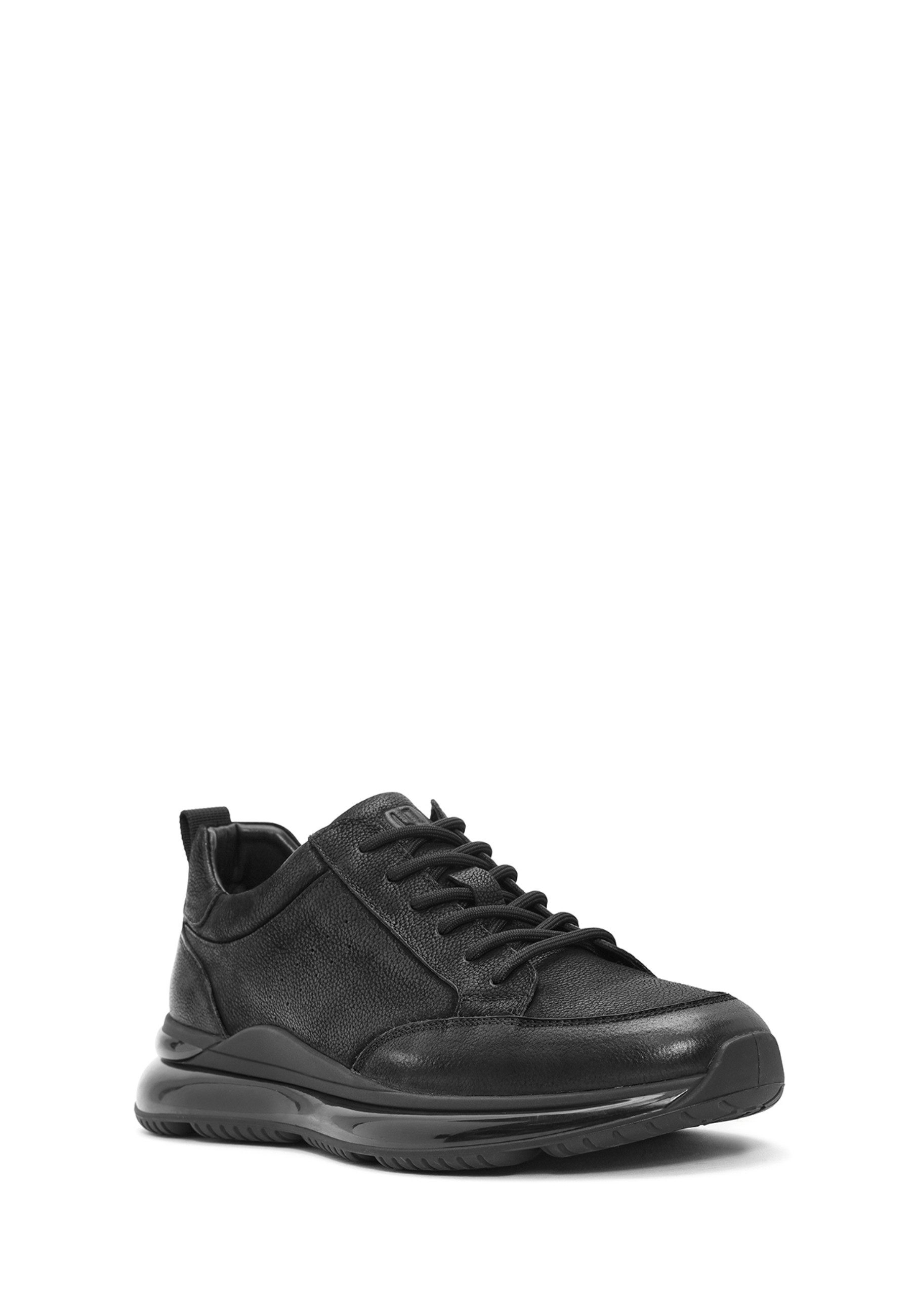 Derimod Freizeit-Sneaker aus Nubukleder Sneaker Schnürsenkel, Lederfutter, Gummisohle
