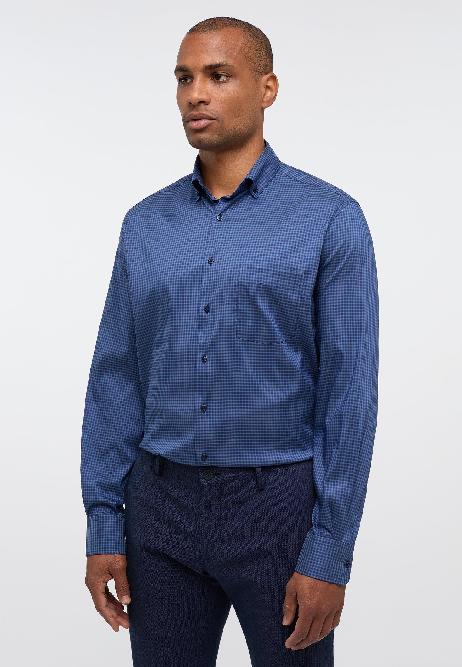 Eterna Langarmhemd MODERN FIT EASY IRON günstig online kaufen