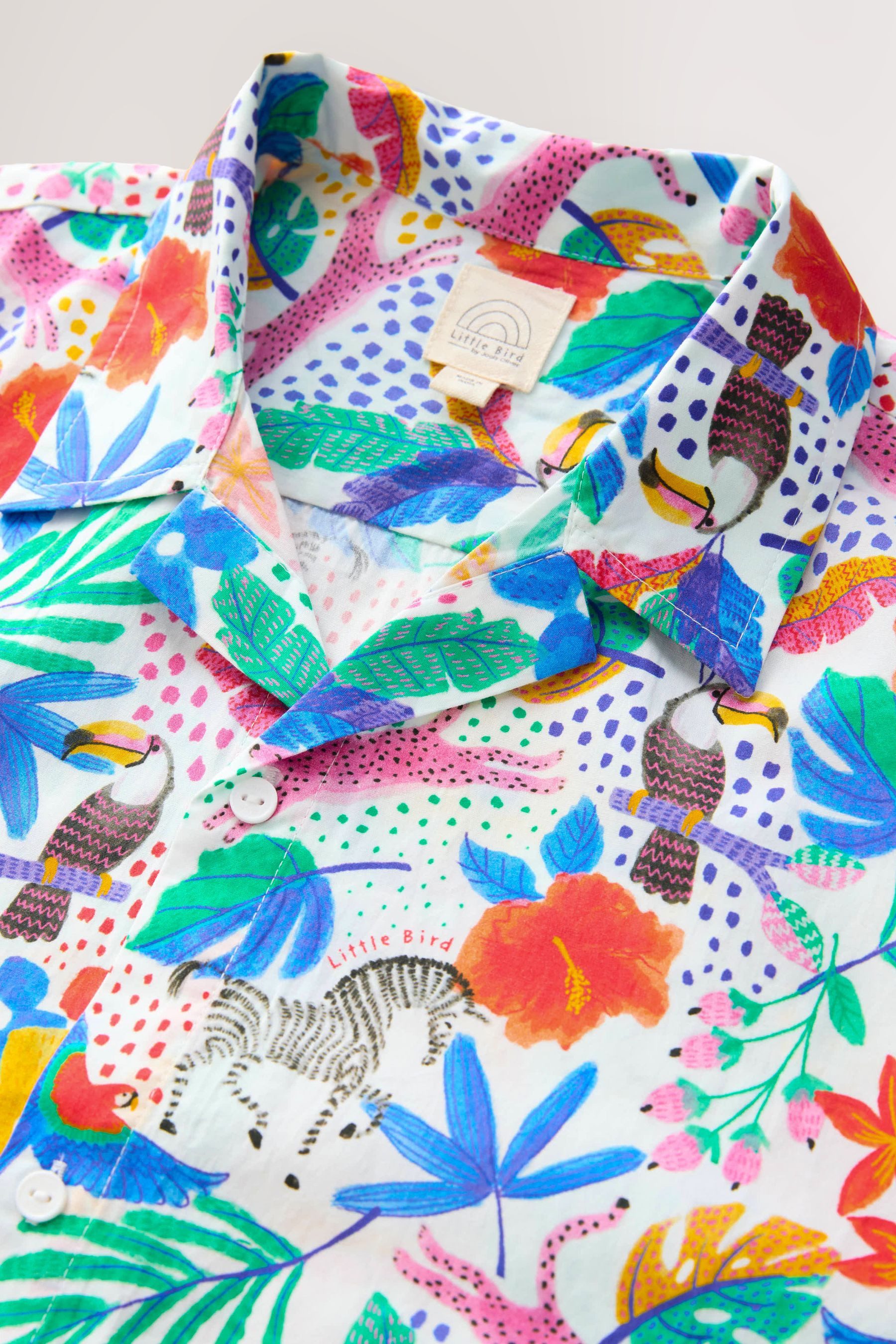 Little Bird by Jools Oliver Kurzarmhemd Little Bird By Jools Oliver Shirt für Erwachsene (1-tlg)