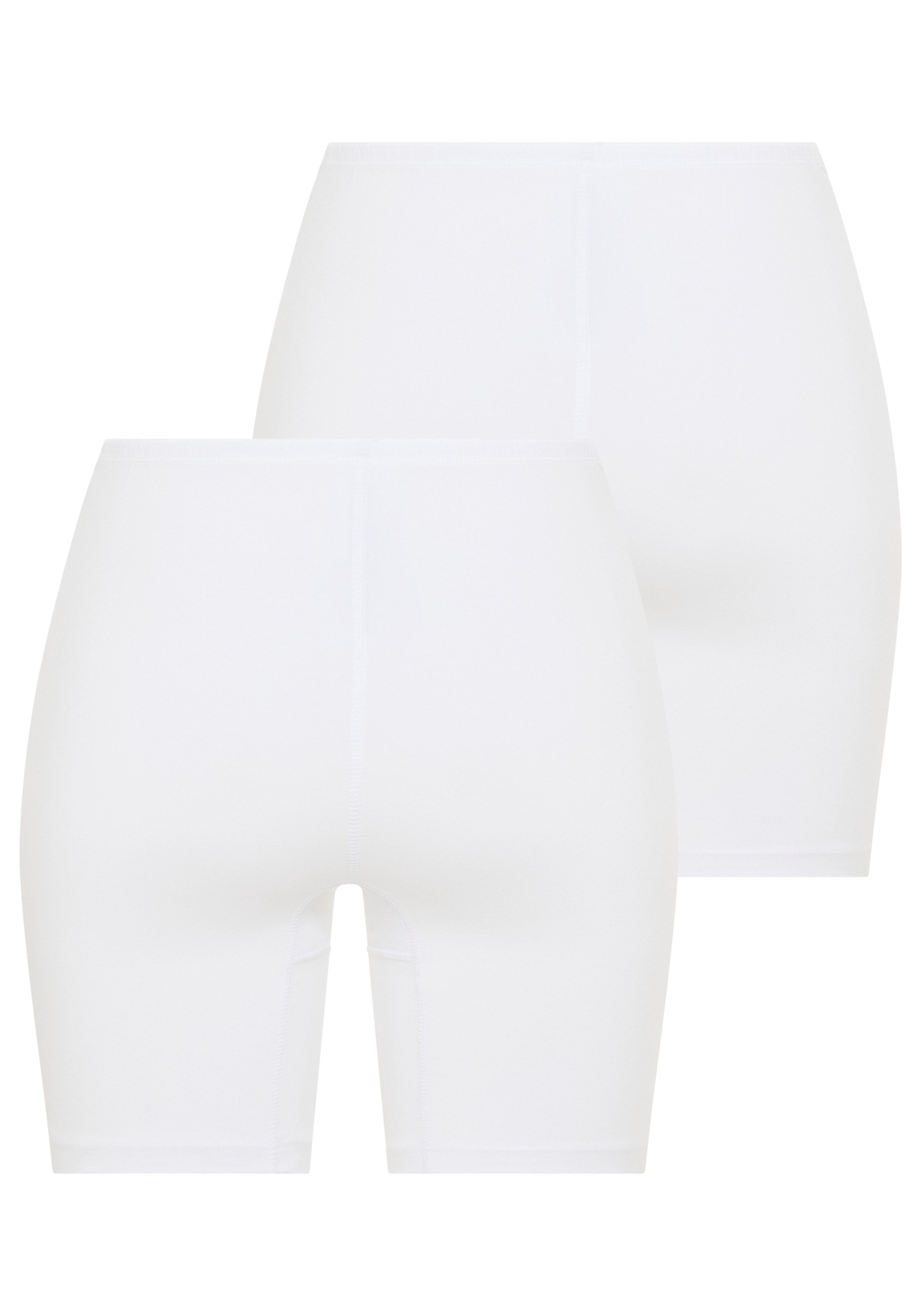 YSABEL MORA Lange Unterhose BASIC COLLECTION COTTON WITH LACE (2er Pack) angenehm weich, Passform gegen Reibung