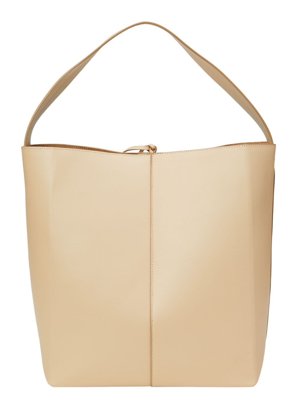 Marc O'Polo Schultertasche Hobo Bag (Set, 2-tlg), aus echtem Rindsleder