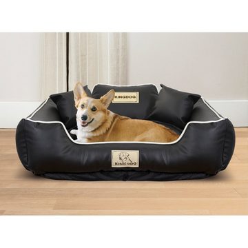 AIO Tierbett, Hundebett KINGDOG ECOSHINE 100x75 cm Zerlegbar