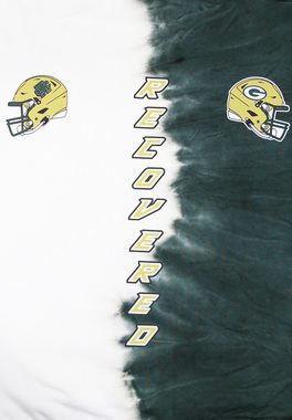 Recovered Kapuzenpullover Recovered Hoodie NFL Green Bay Packers Ink Dye Effect Grün-Weiß M