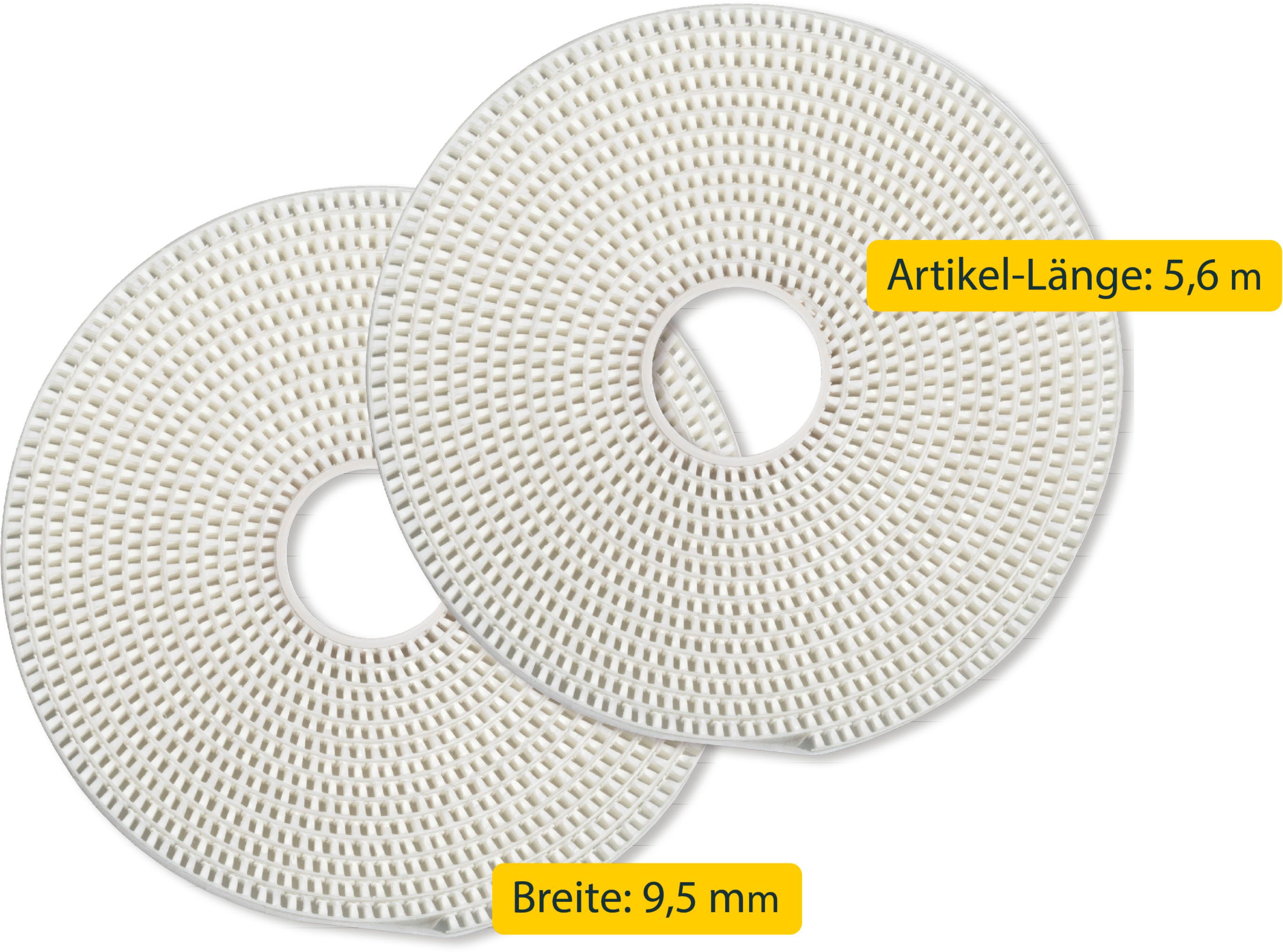 SCHELLENBERG Klett-Klebeband für Fliegengitter Fenster aus Polyester-, Fibergas- u. Aluminiumgewebe (Set, 1-St) Befestigungsband 5,6 m Länge, individuell zuschneidbar