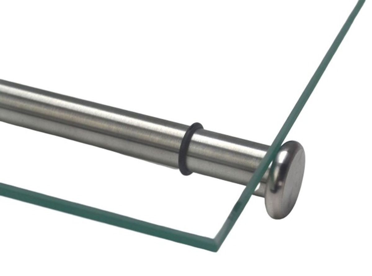 livingpoint24 Schubladeneinsatz Regalbodenträger Edelstahl, Regalbodenhalte günstig online kaufen