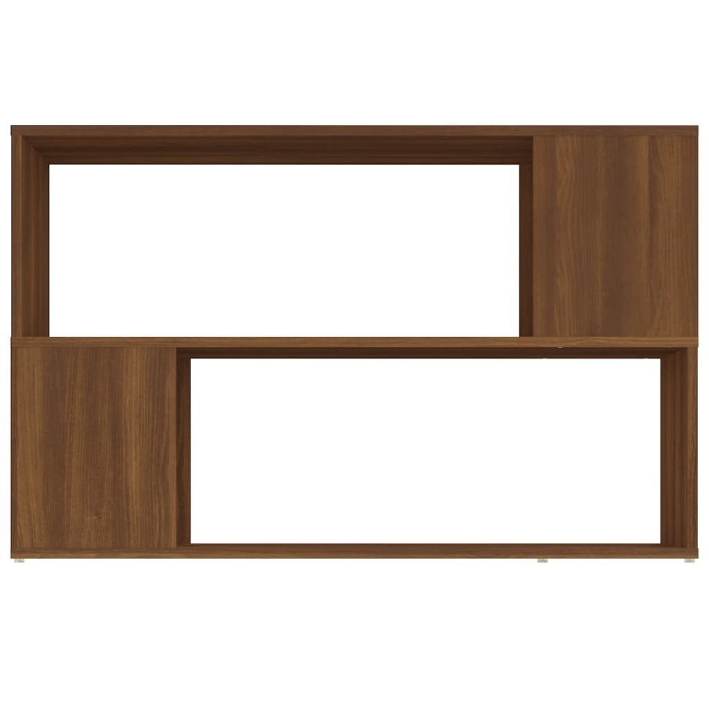 Holzwerkstoff cm Bücherregal furnicato Eichen-Optik 100x24x63 Braun